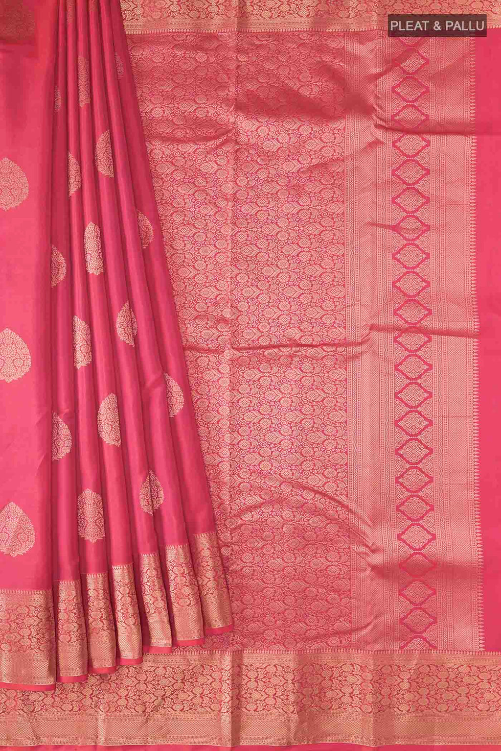 pleats pallu