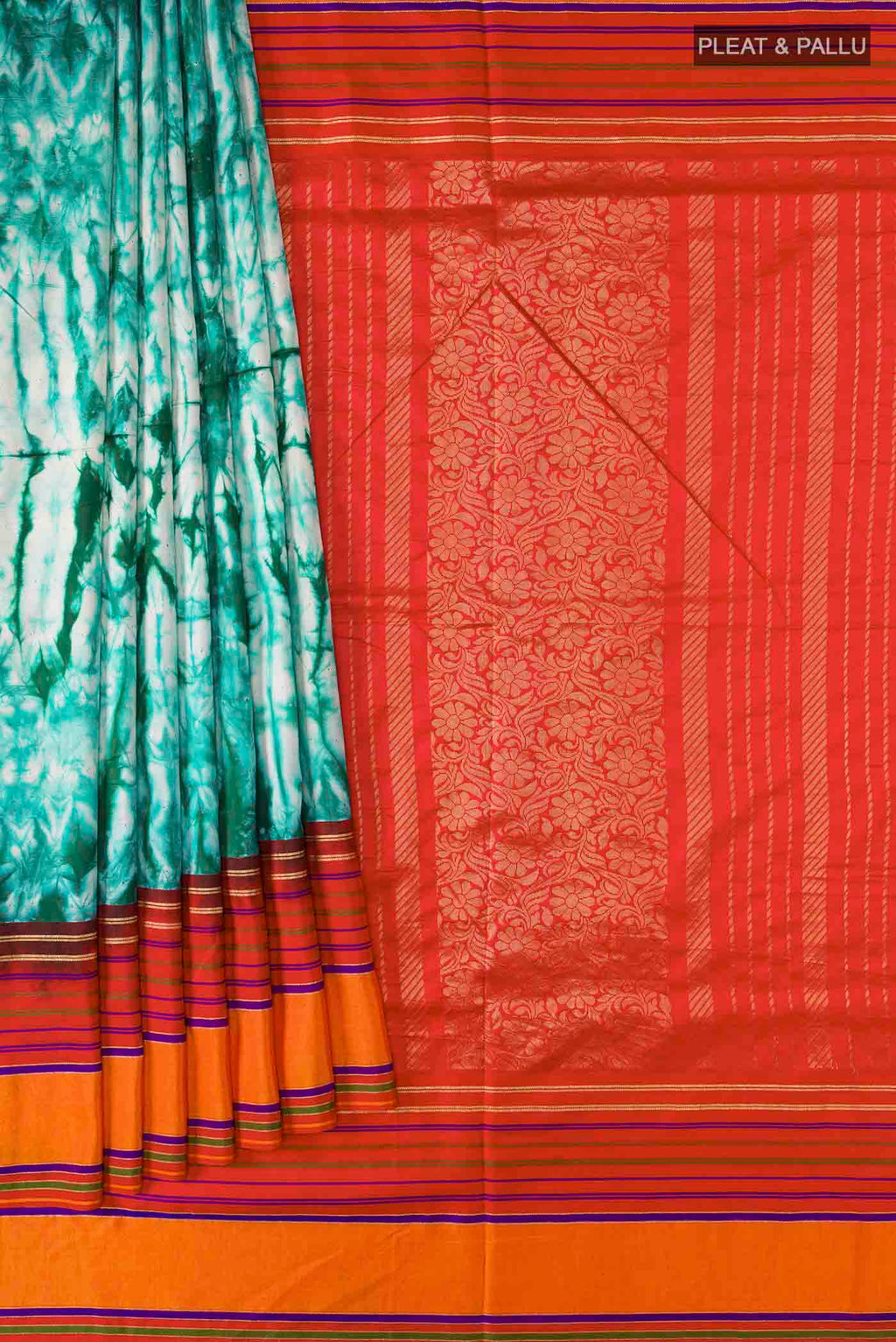 pleats pallu