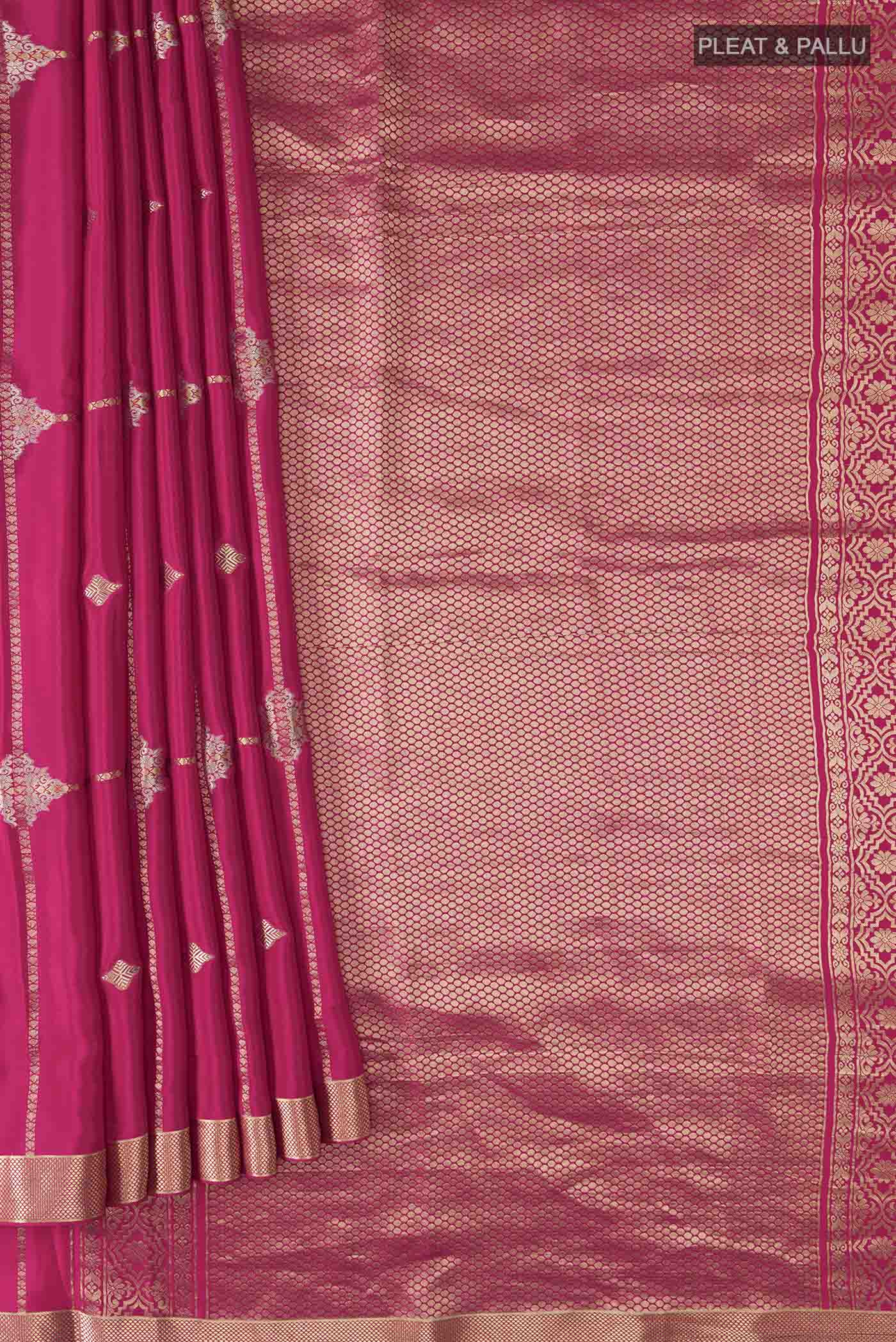 pleats pallu