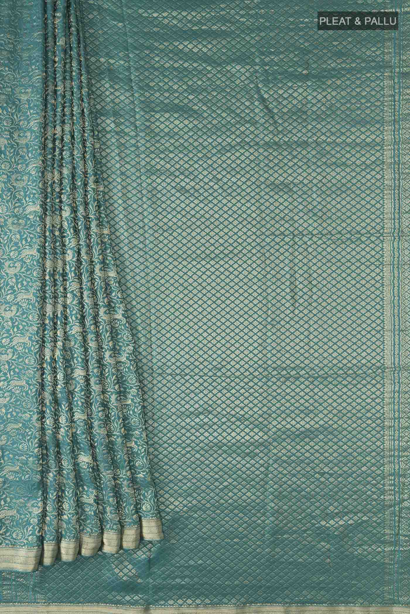 pleats pallu