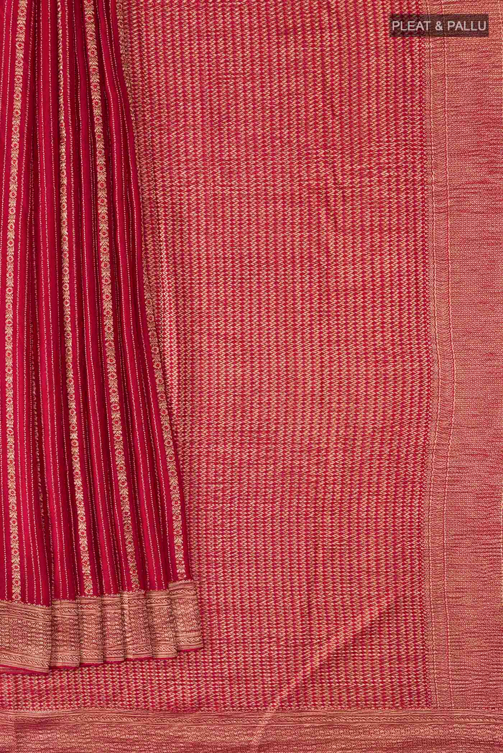 pleats pallu