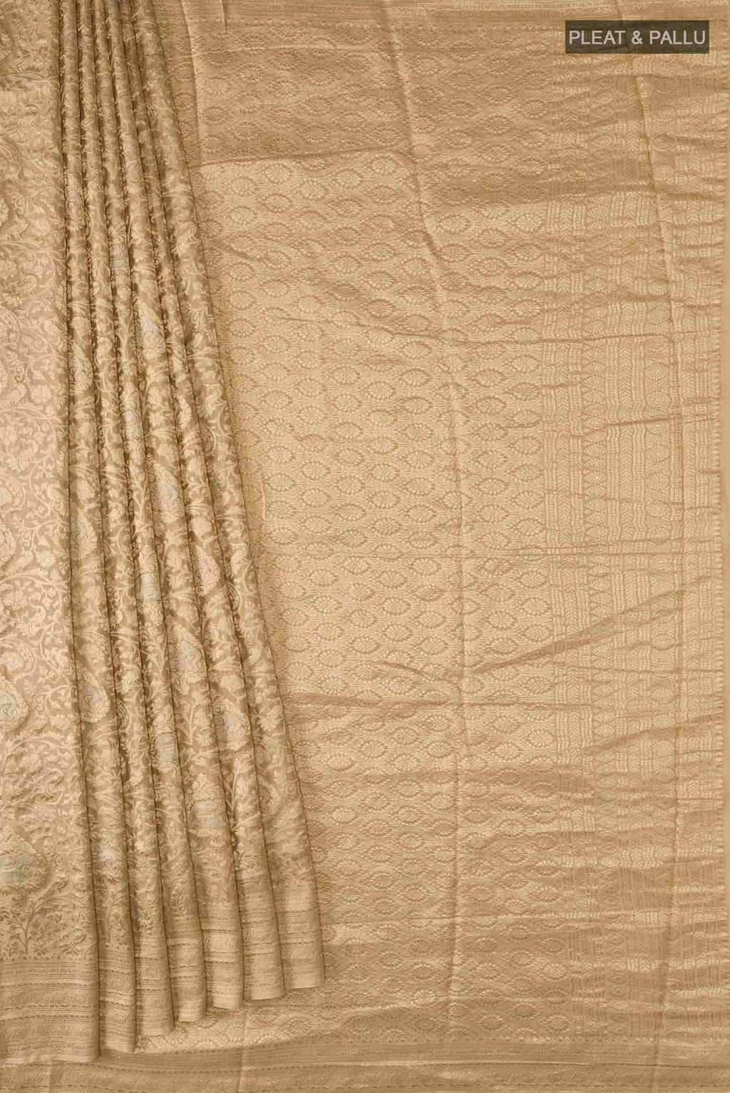 pleats pallu
