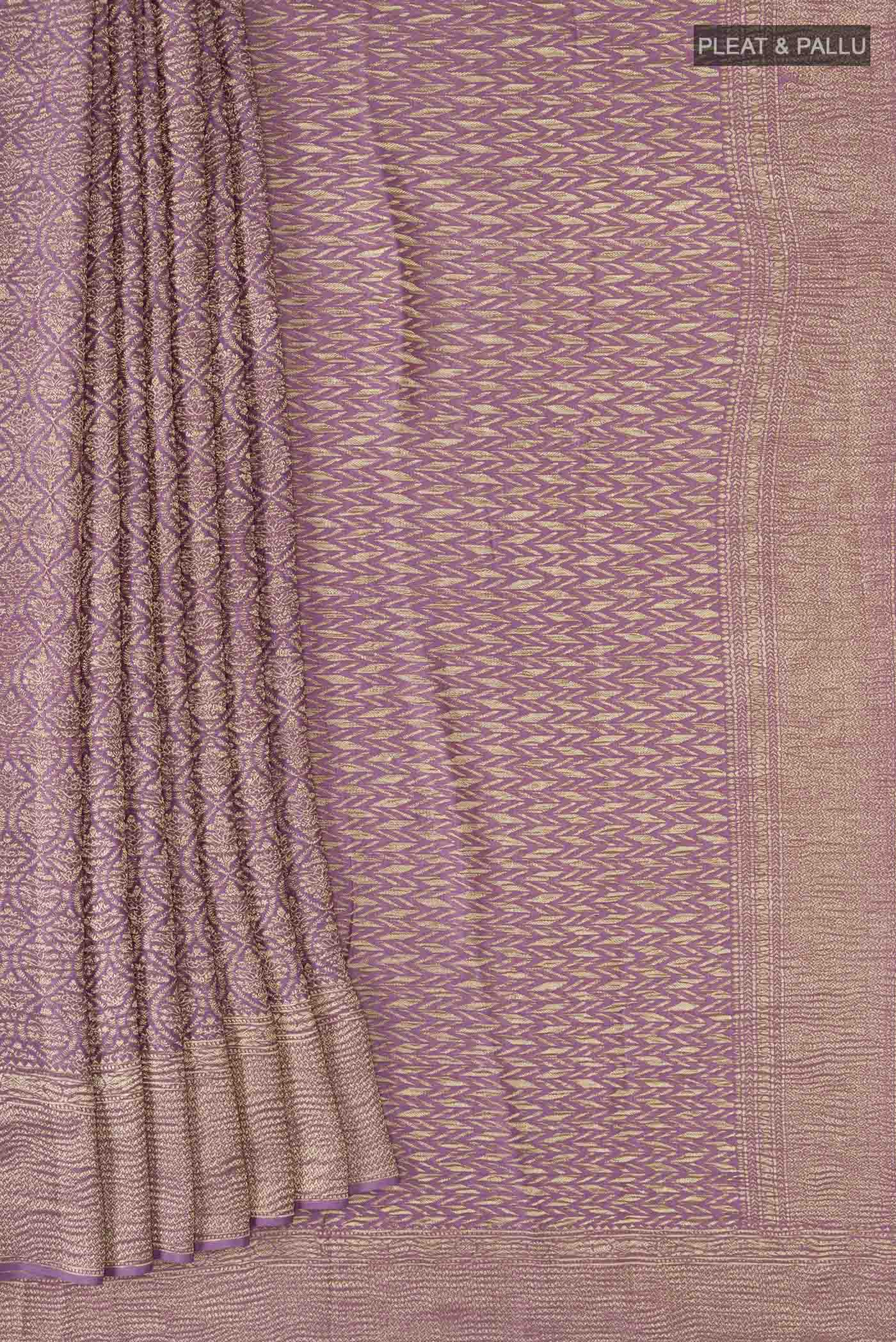 pleats pallu