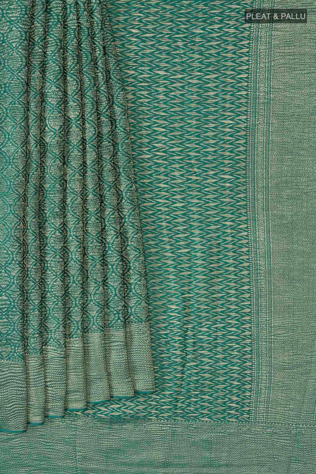 pleats pallu