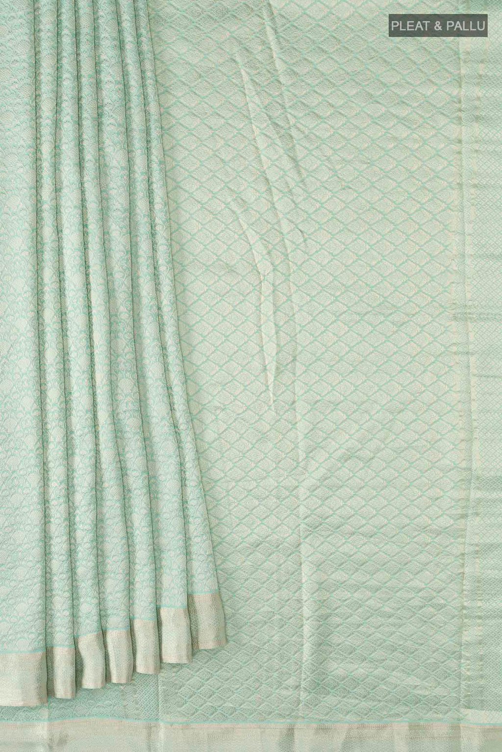 pleats pallu