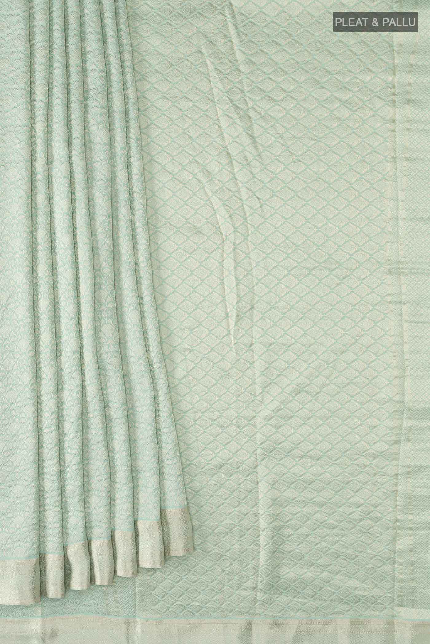 pleats pallu