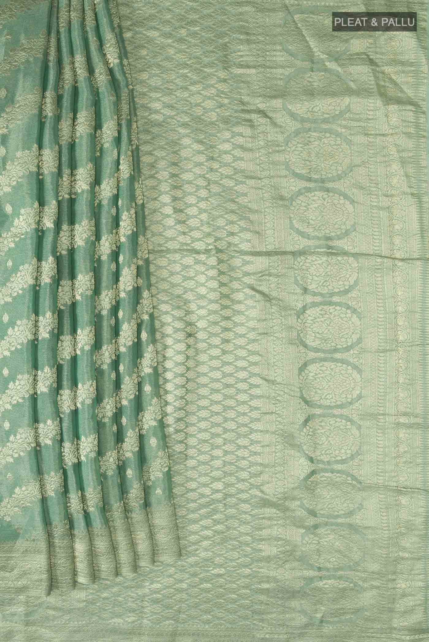 pleats pallu