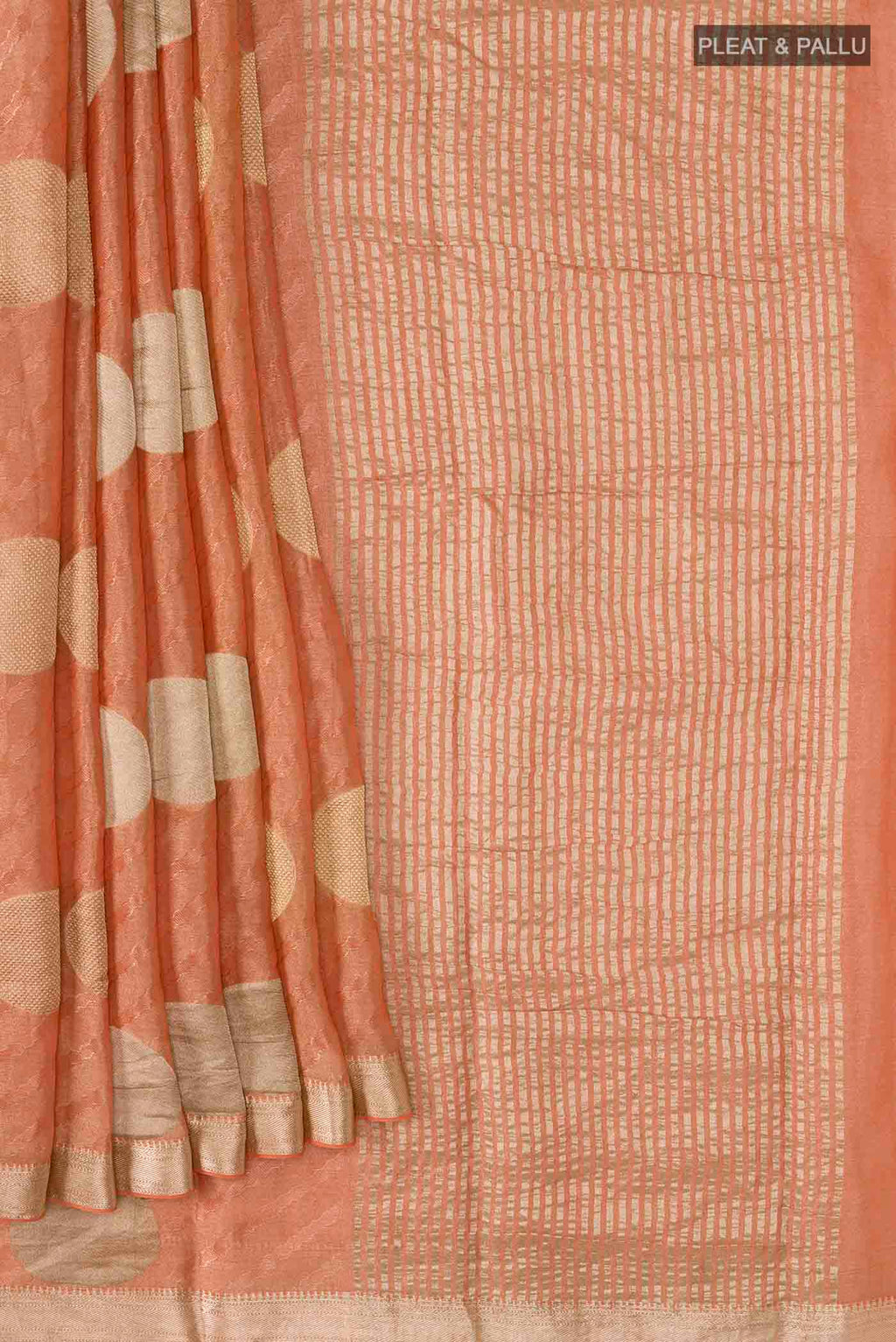 pleats pallu