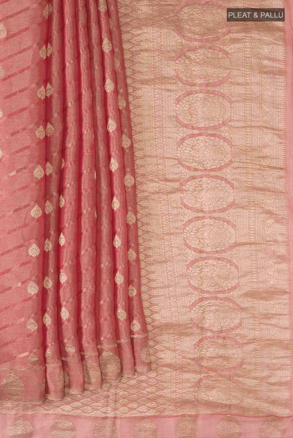 pleats pallu