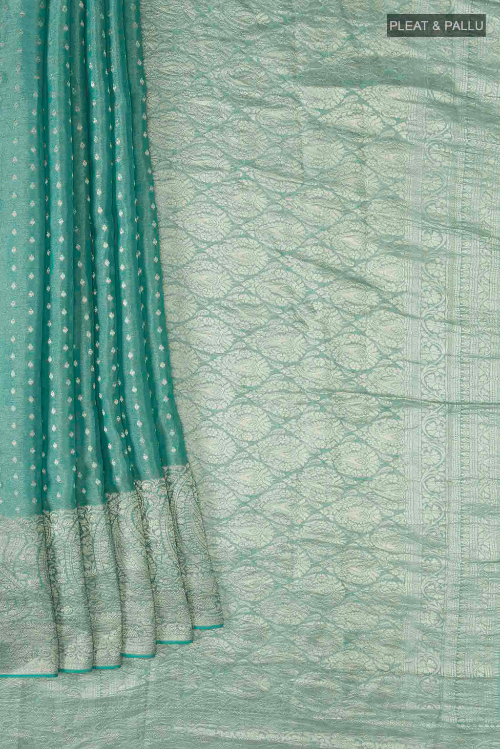 pleats pallu
