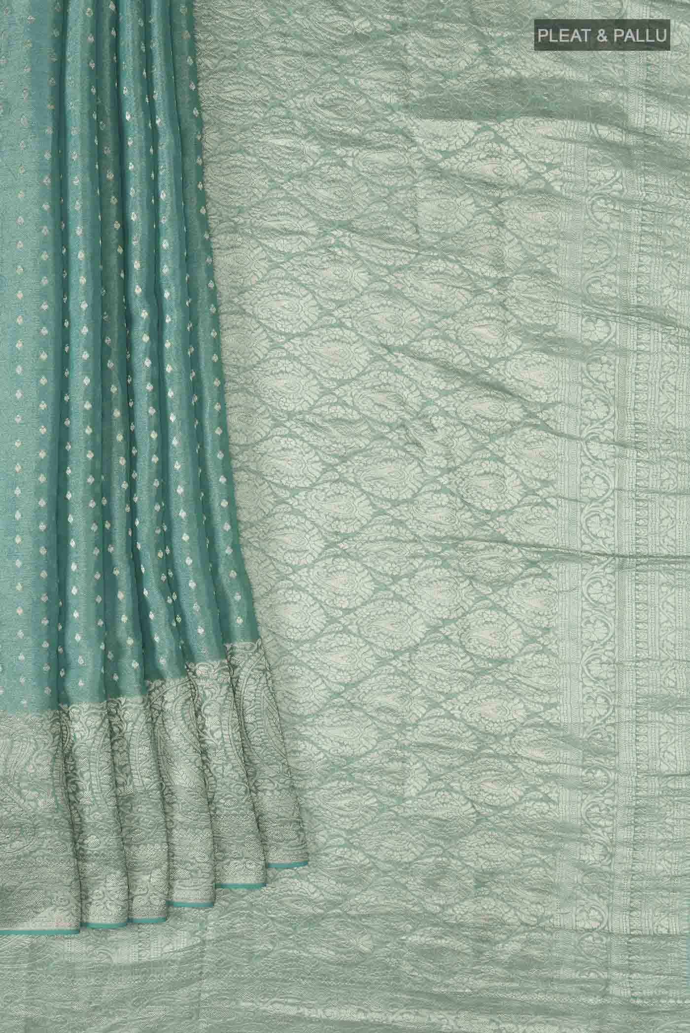 pleats pallu