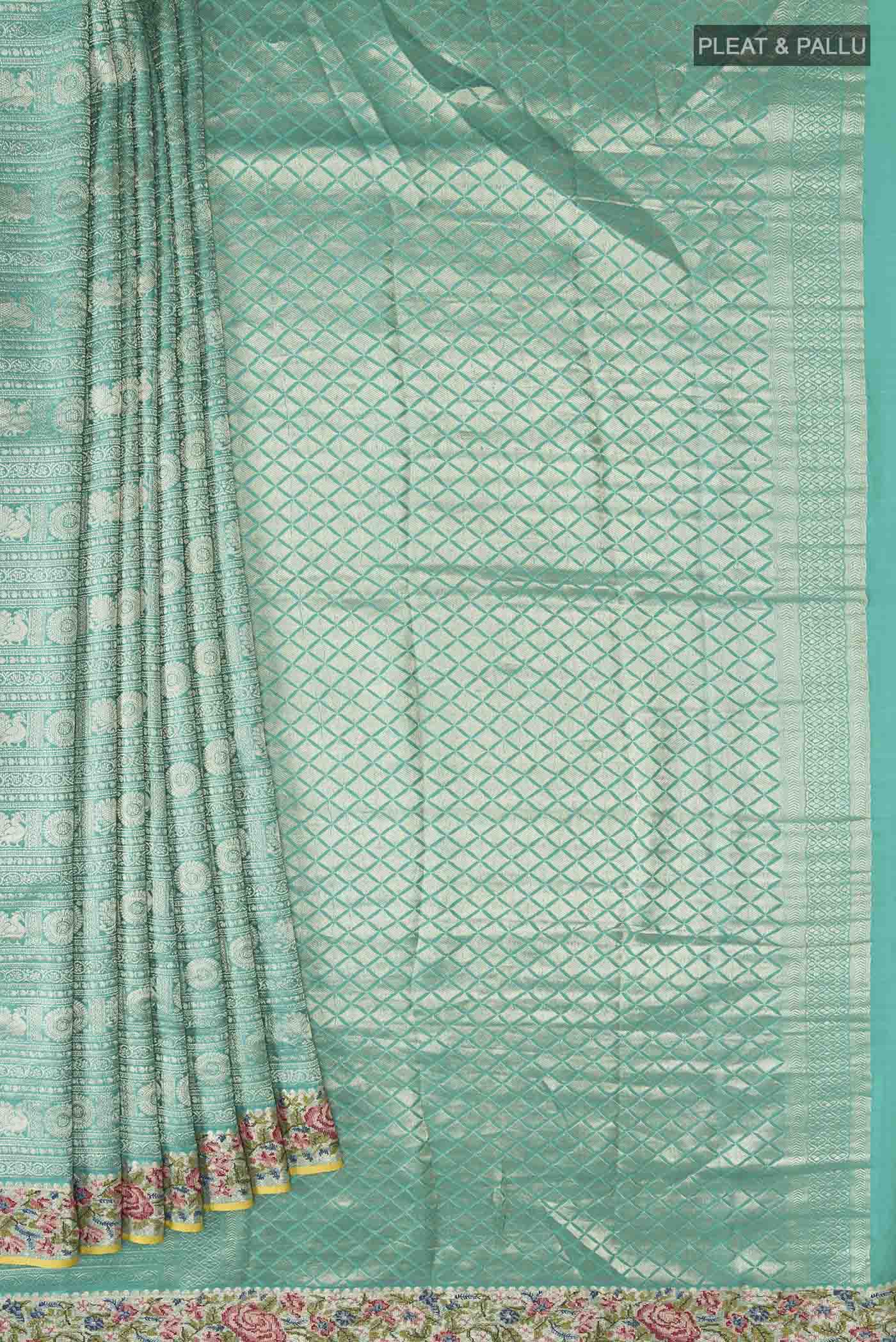 pleats pallu