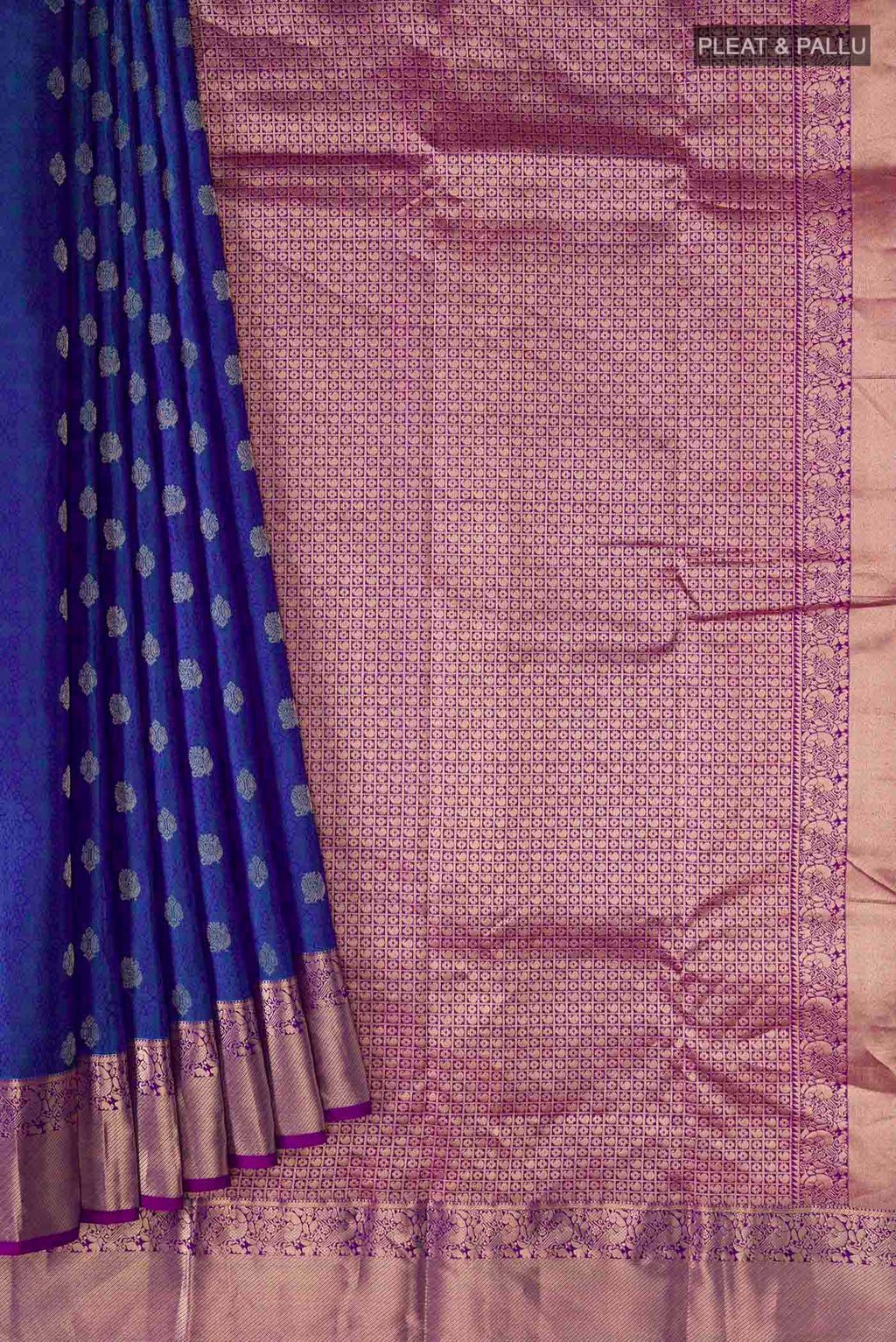 pleats pallu