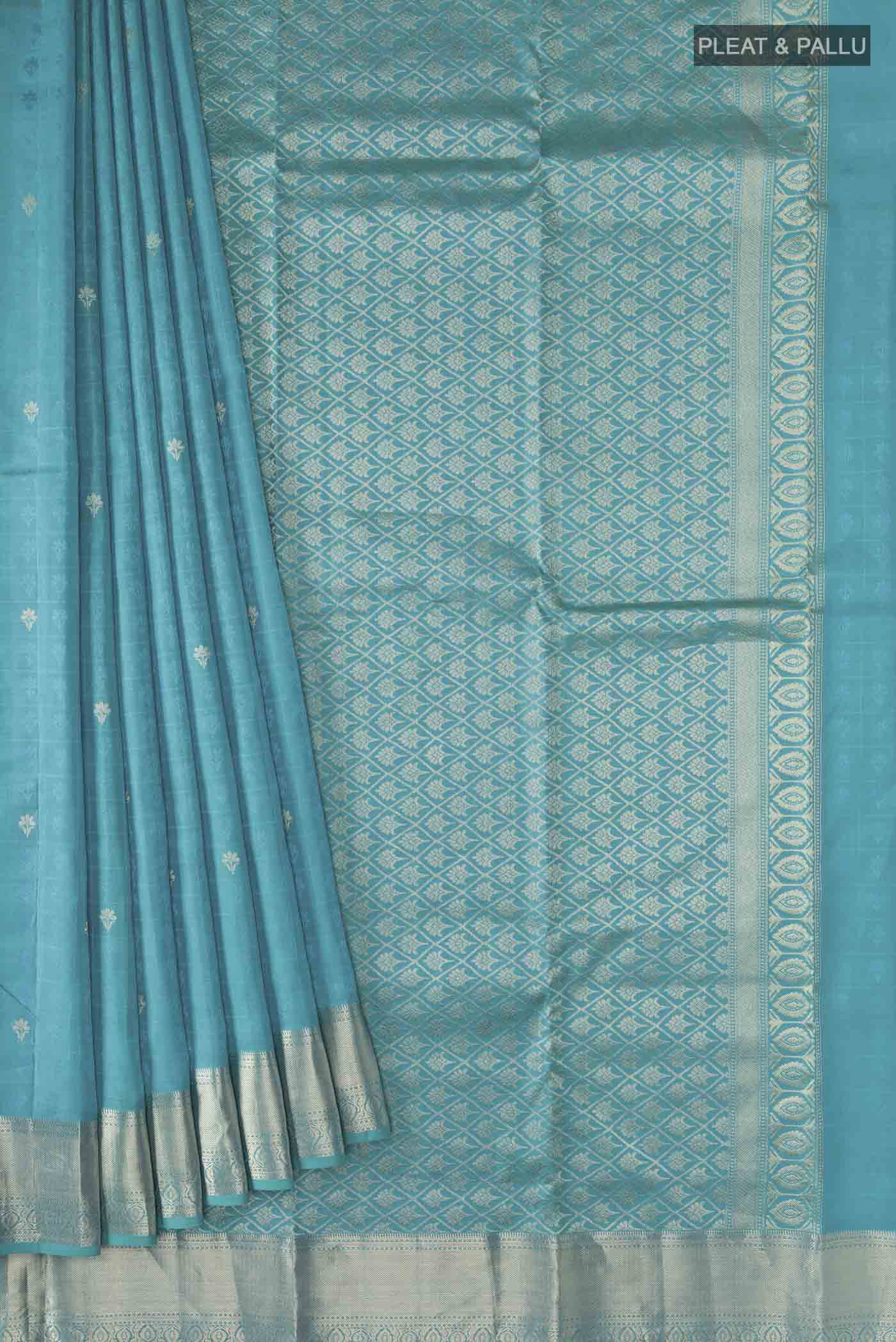 pleats pallu