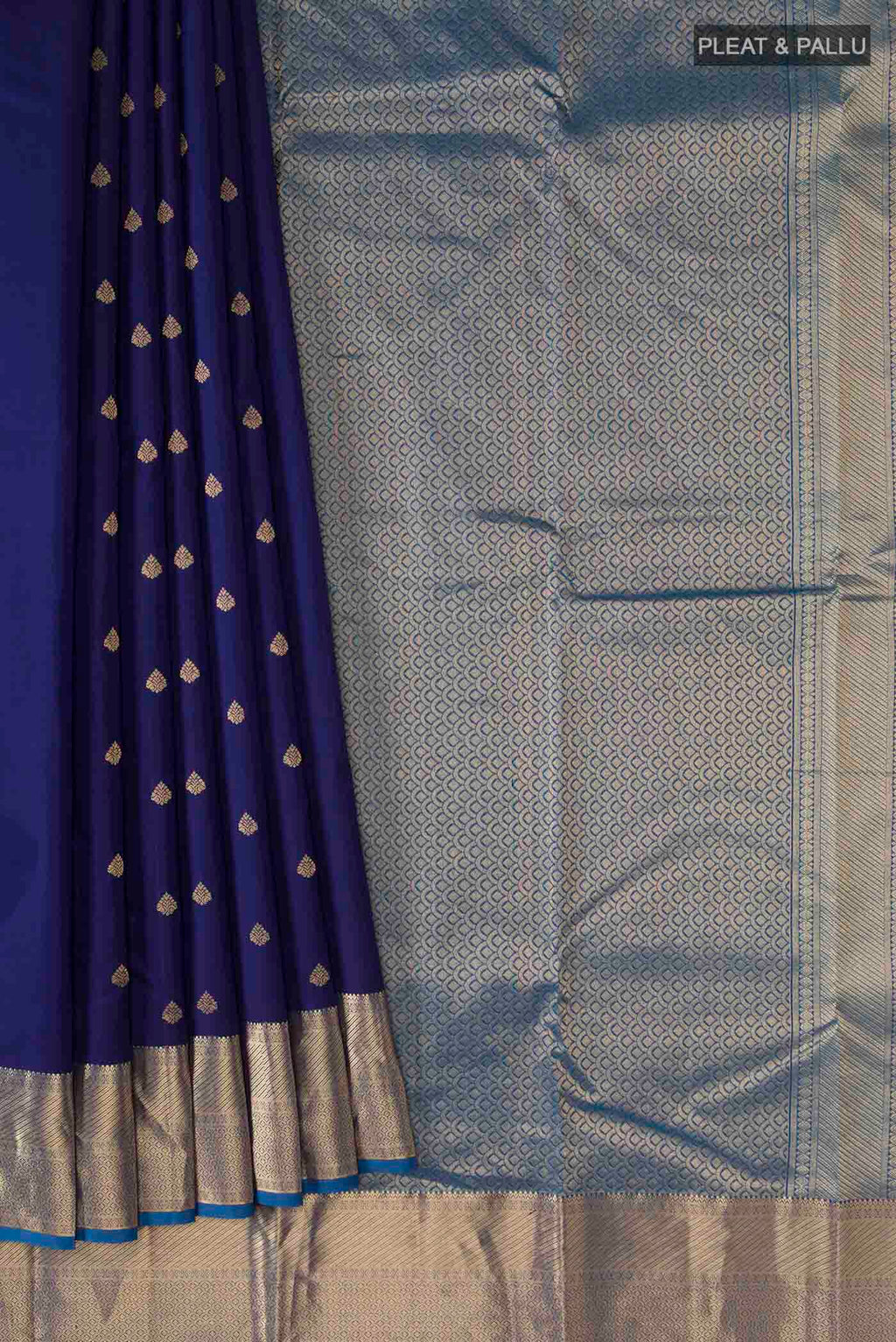 pleats pallu