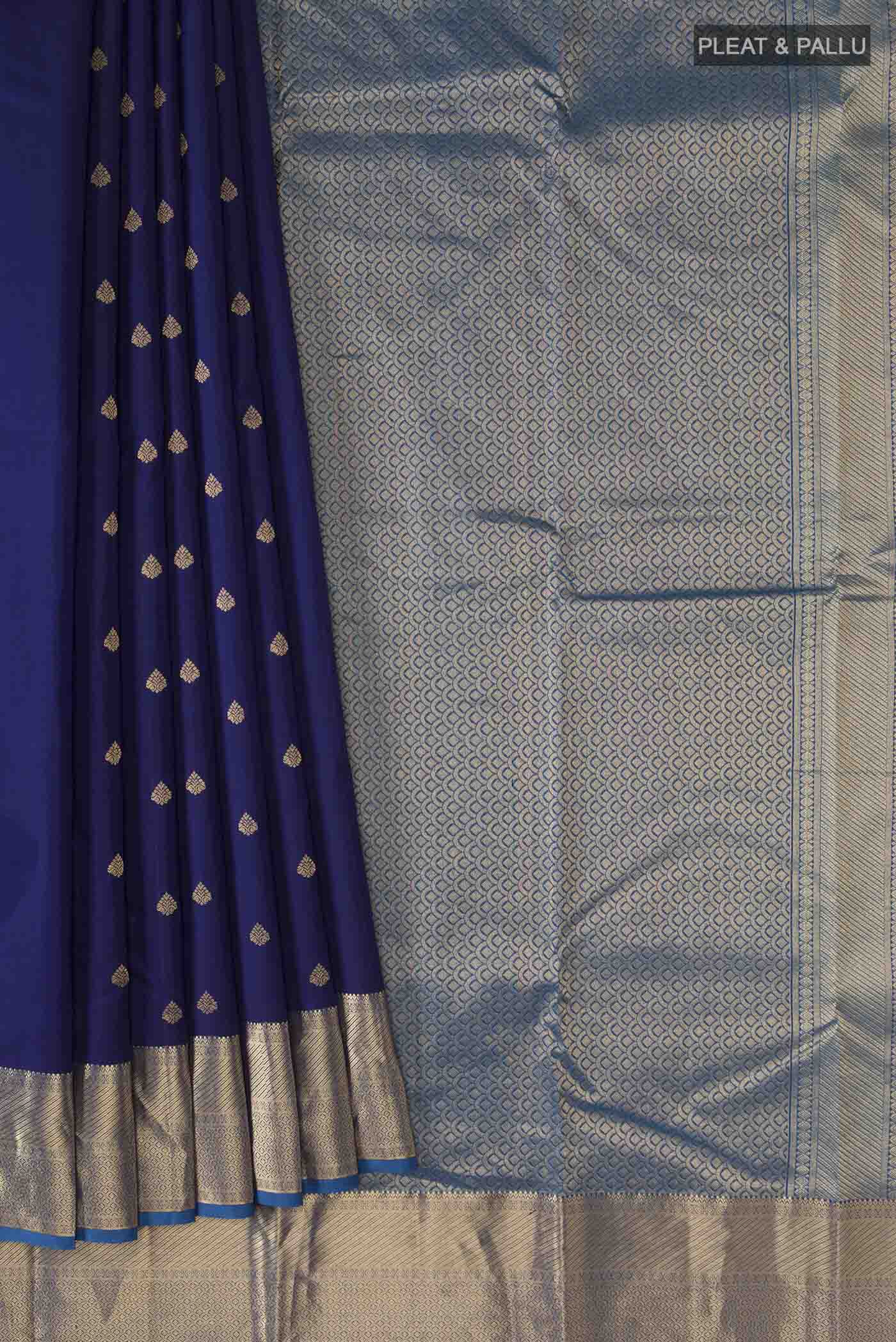 pleats pallu