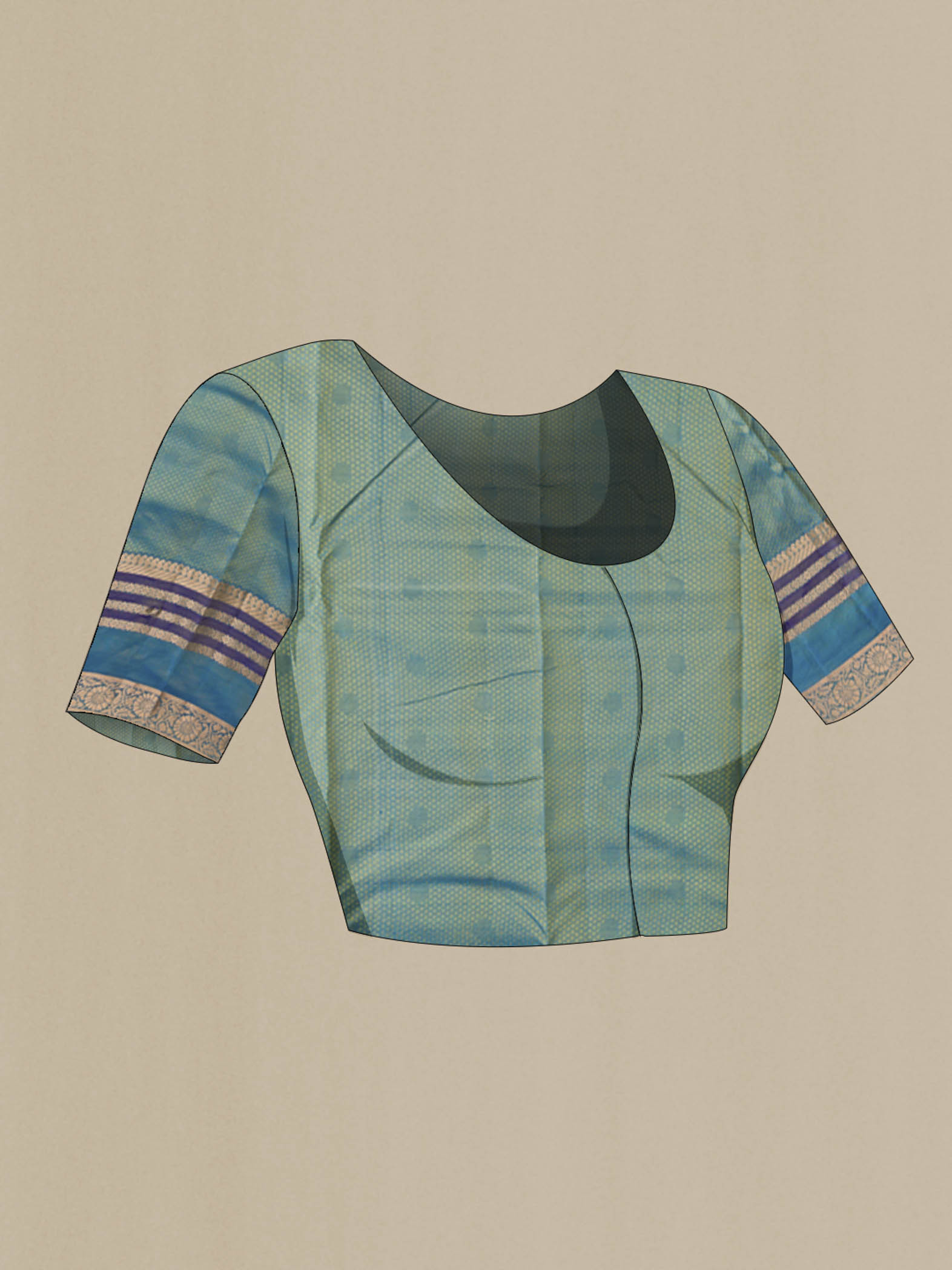 blouse closeup