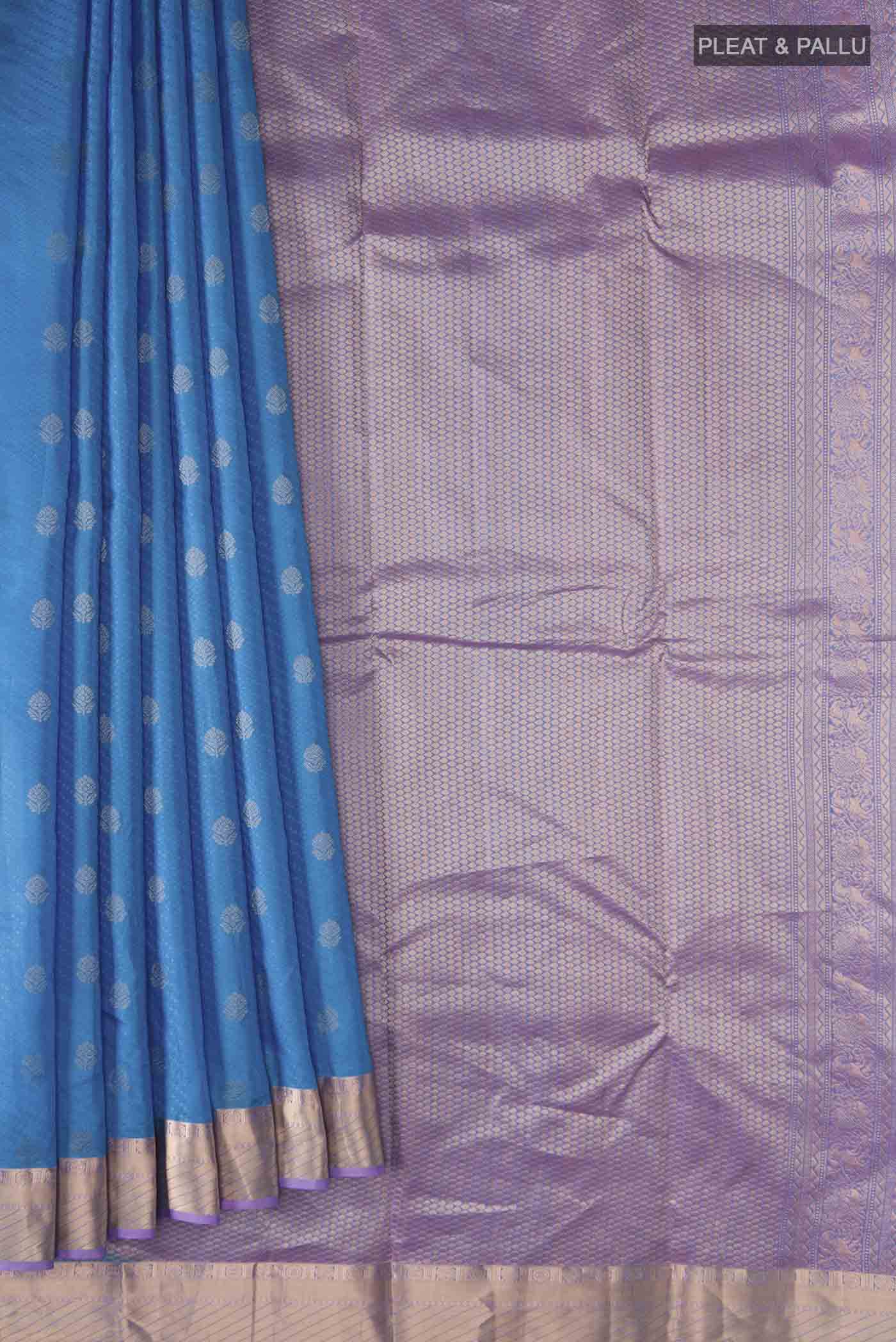 pleats pallu
