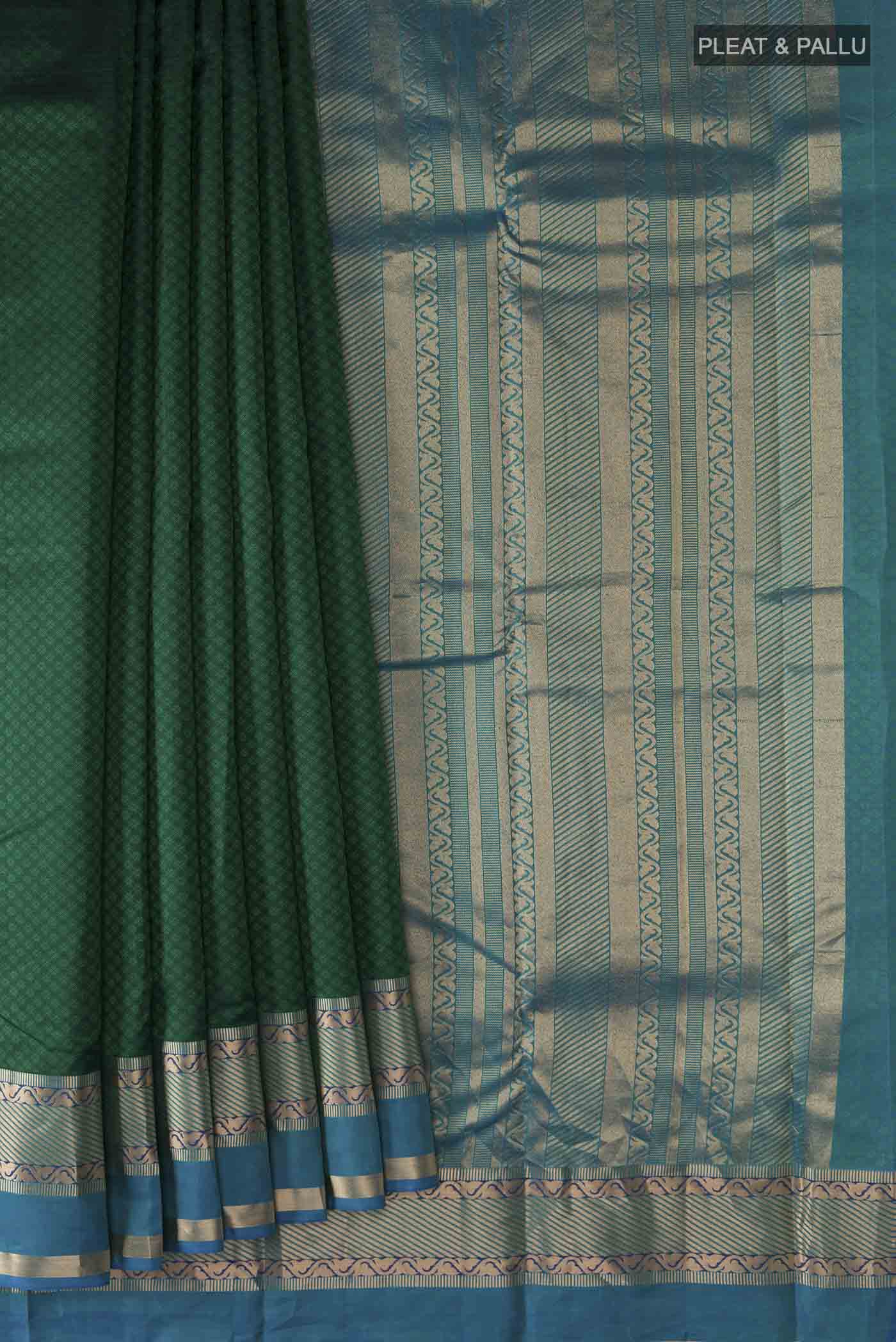 pleats pallu