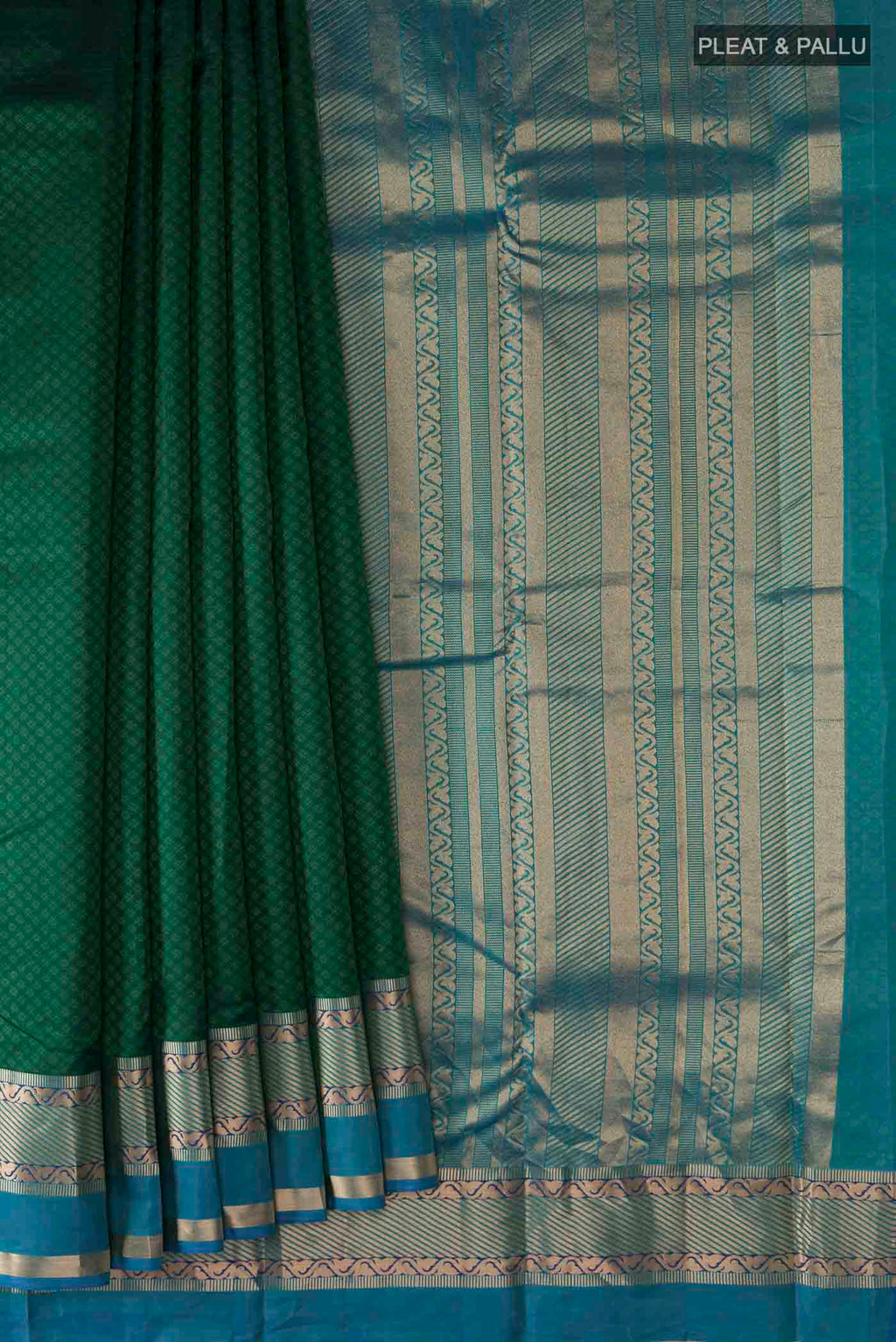 pleats pallu