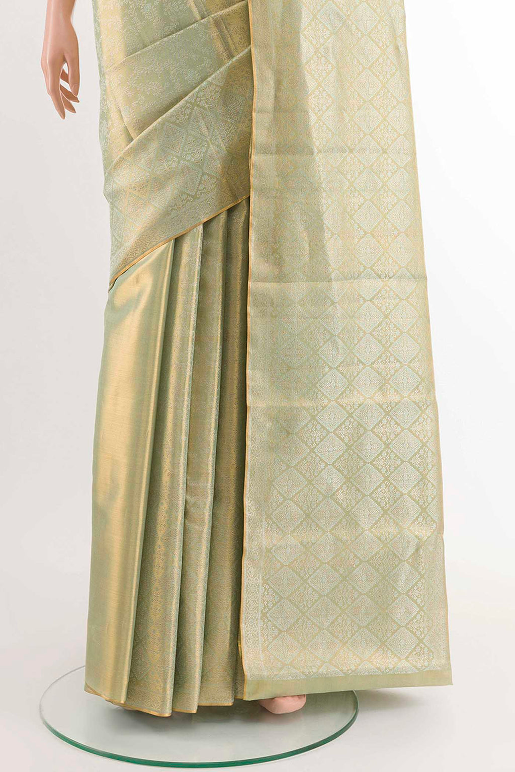pleats pallu