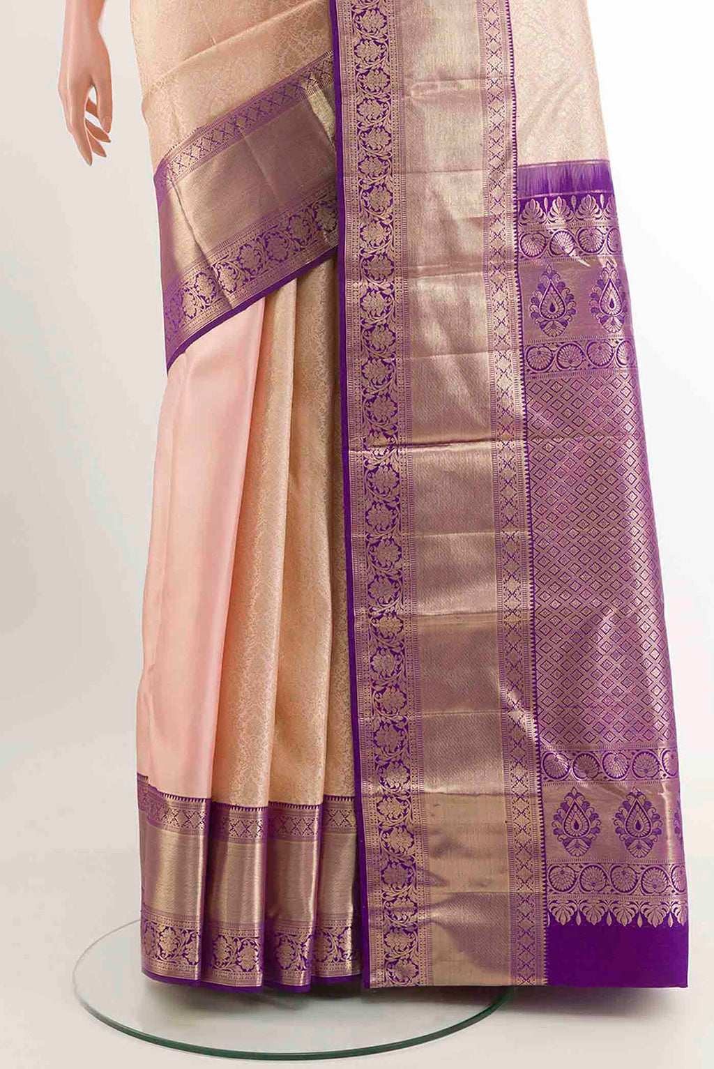 pleats pallu