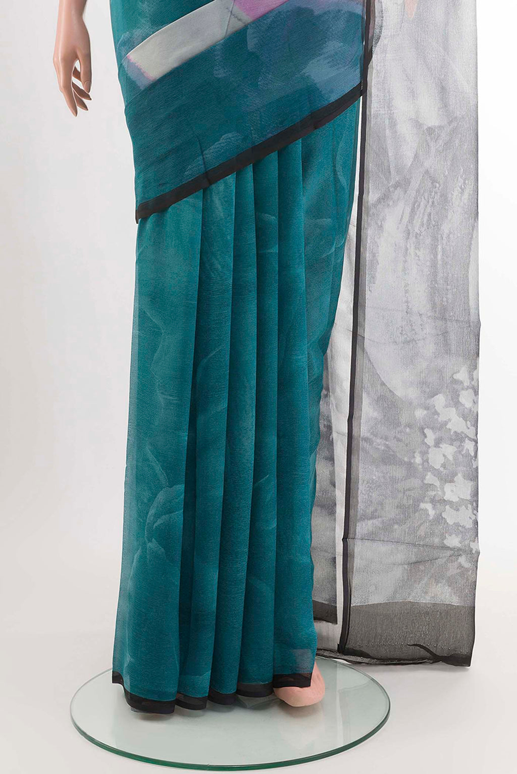 pleats pallu