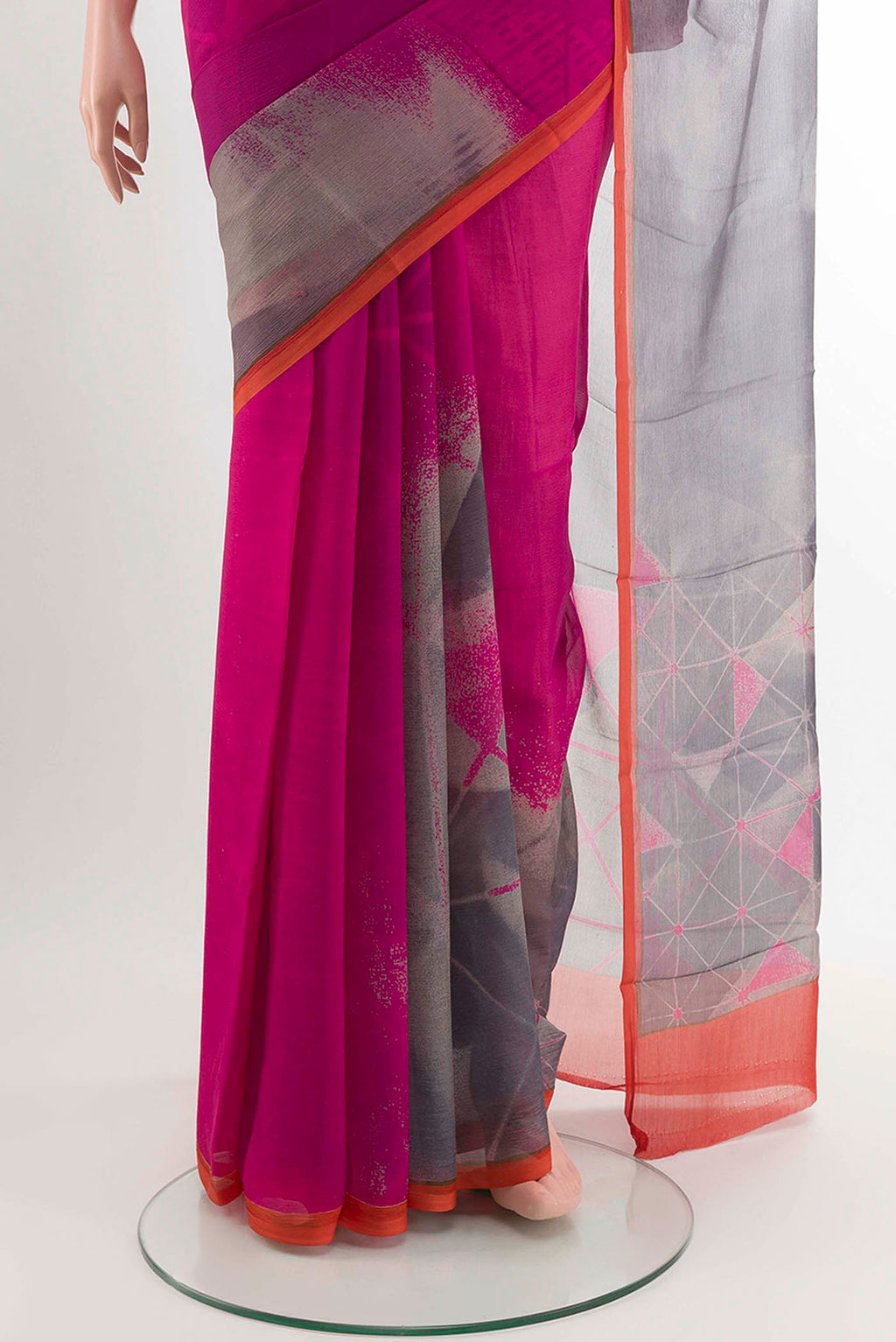 pleats pallu