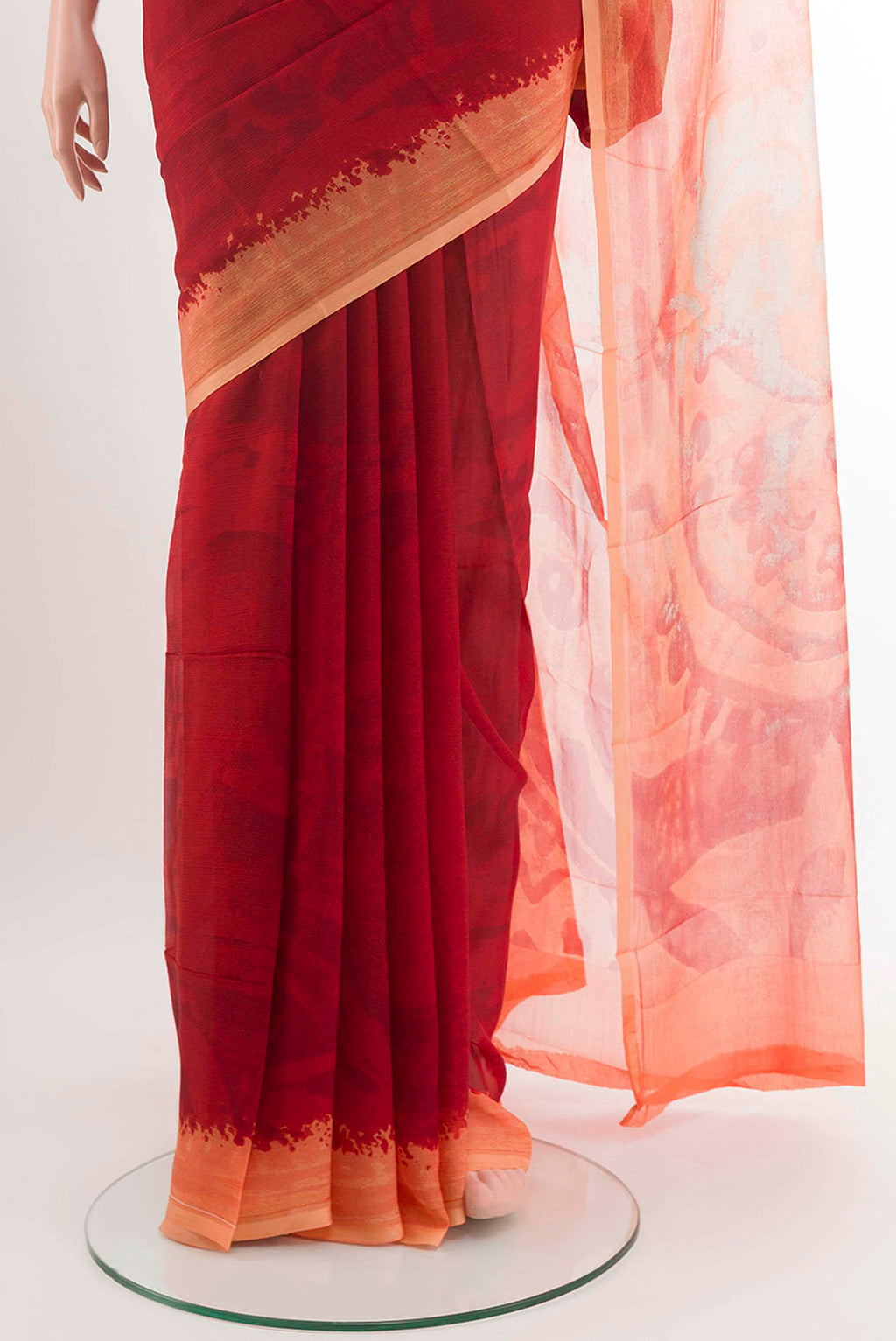 pleats pallu