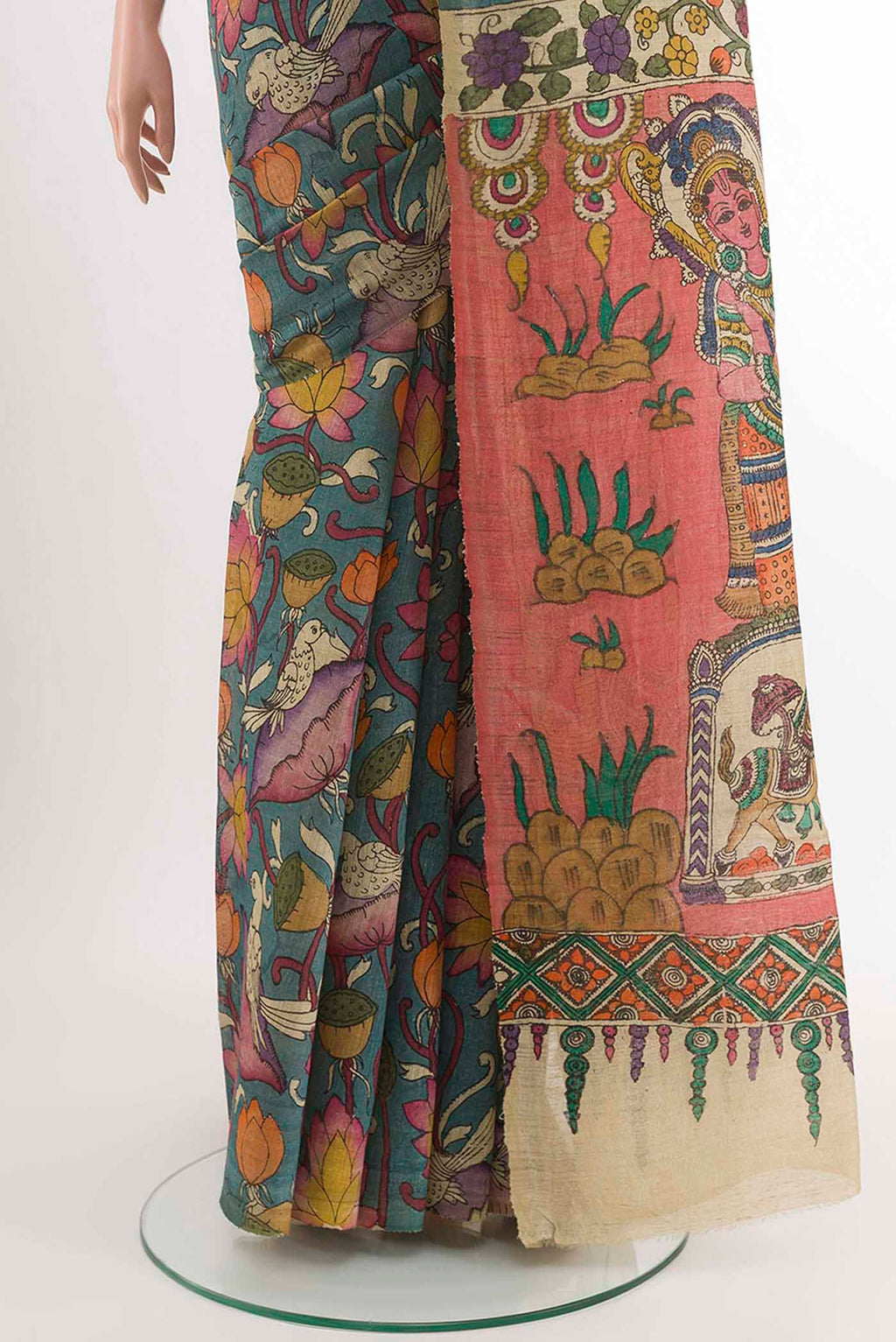 pleats pallu