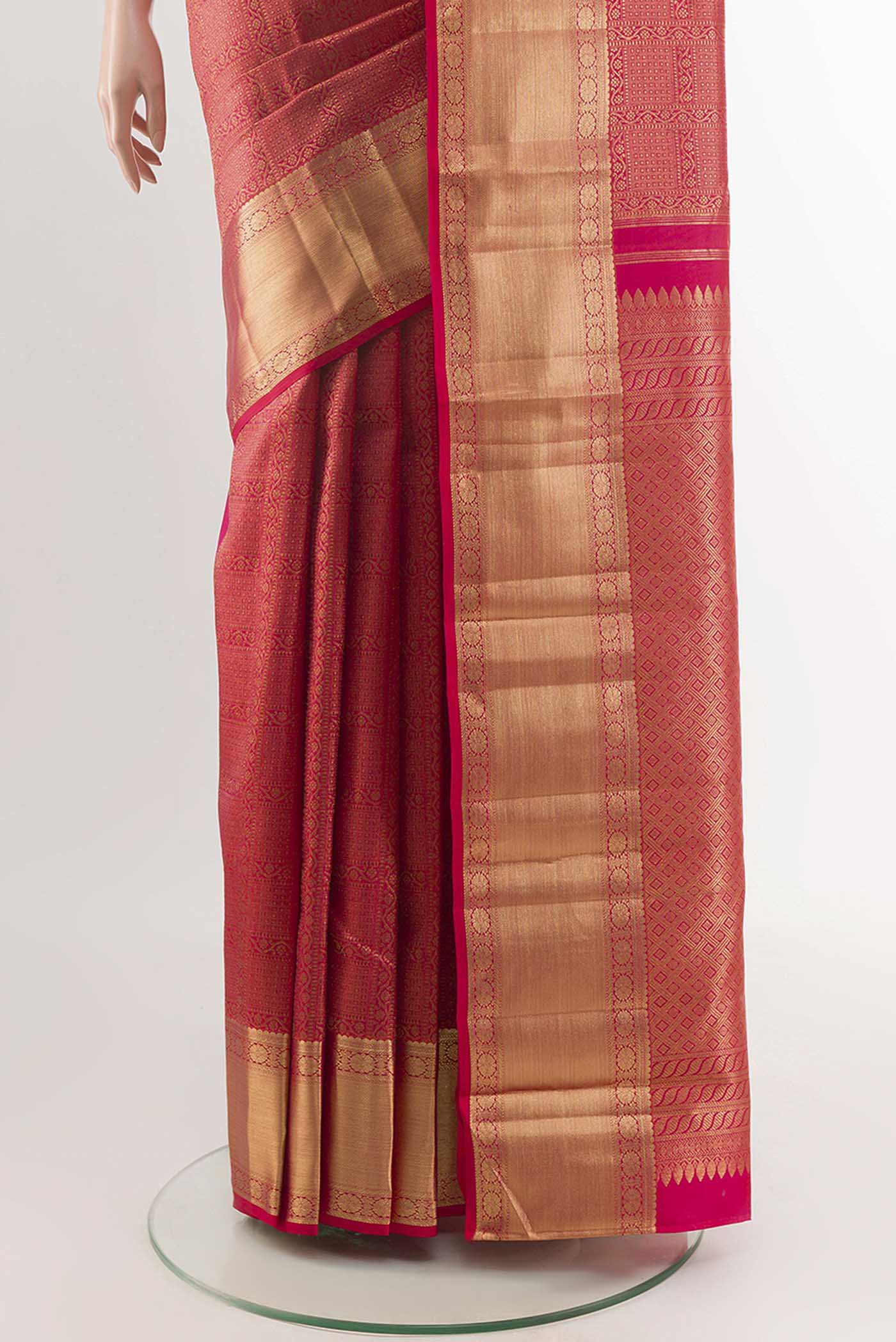 pleats pallu