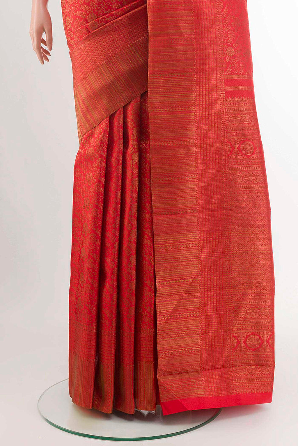 pleats pallu