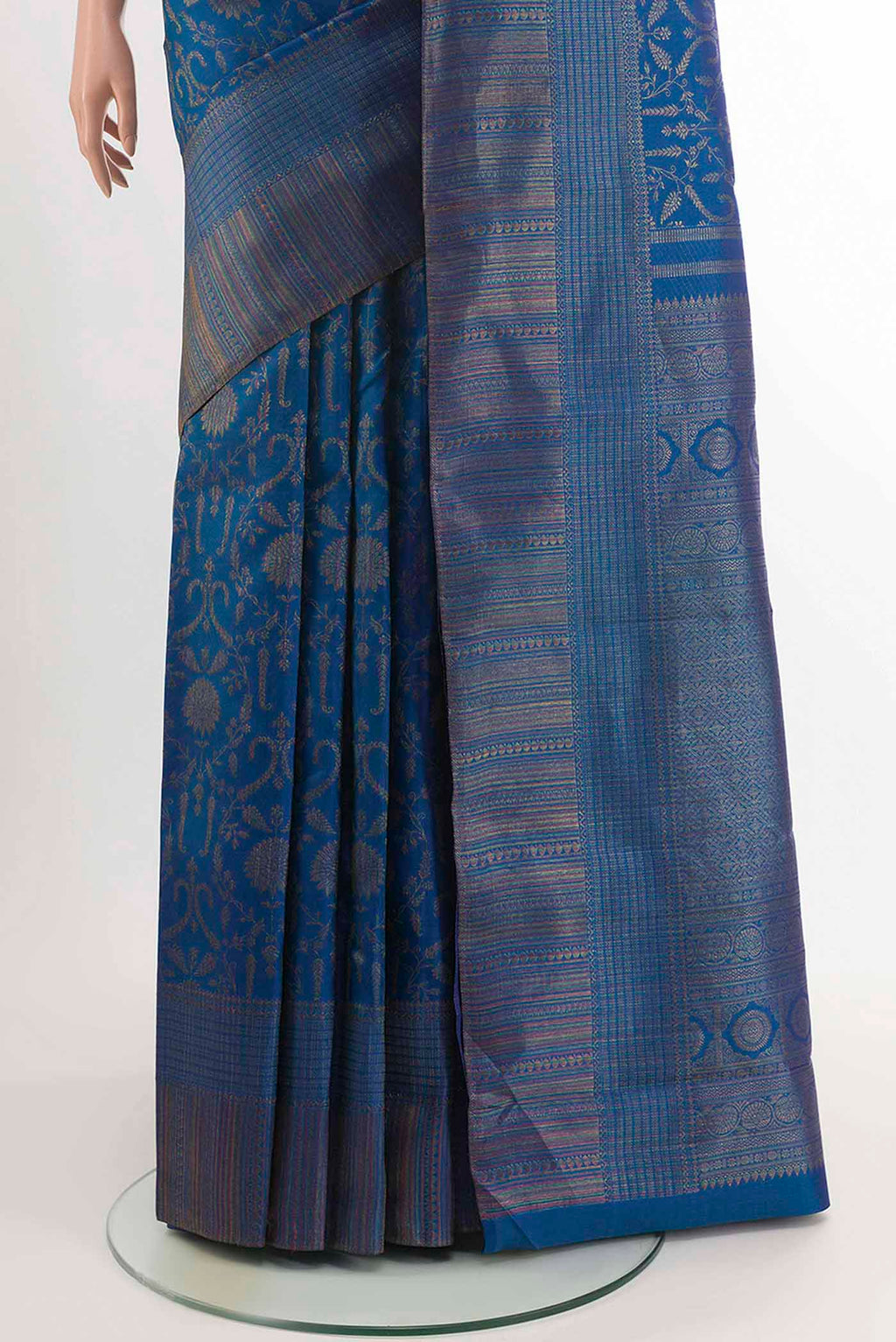pleats pallu
