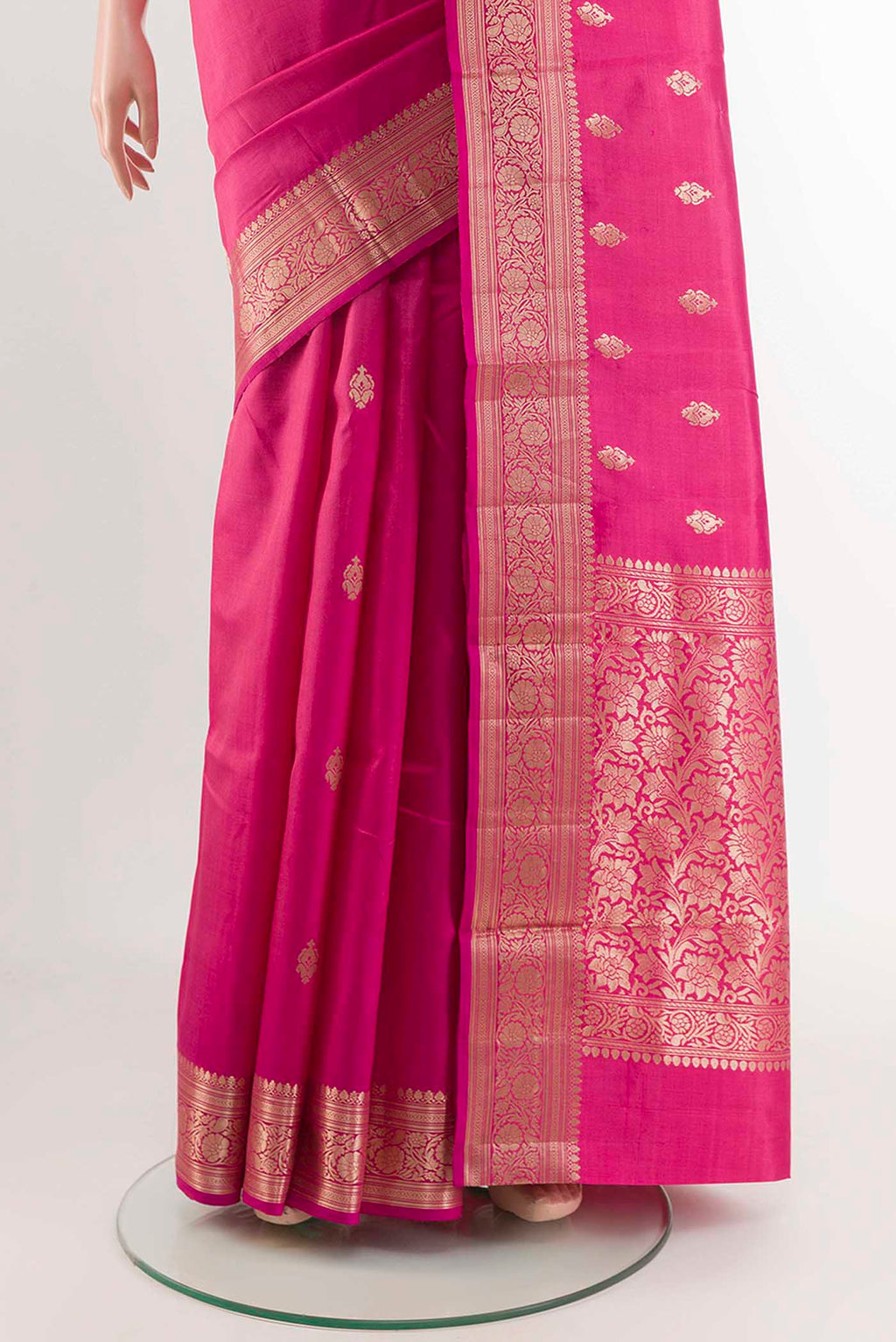 pleats pallu