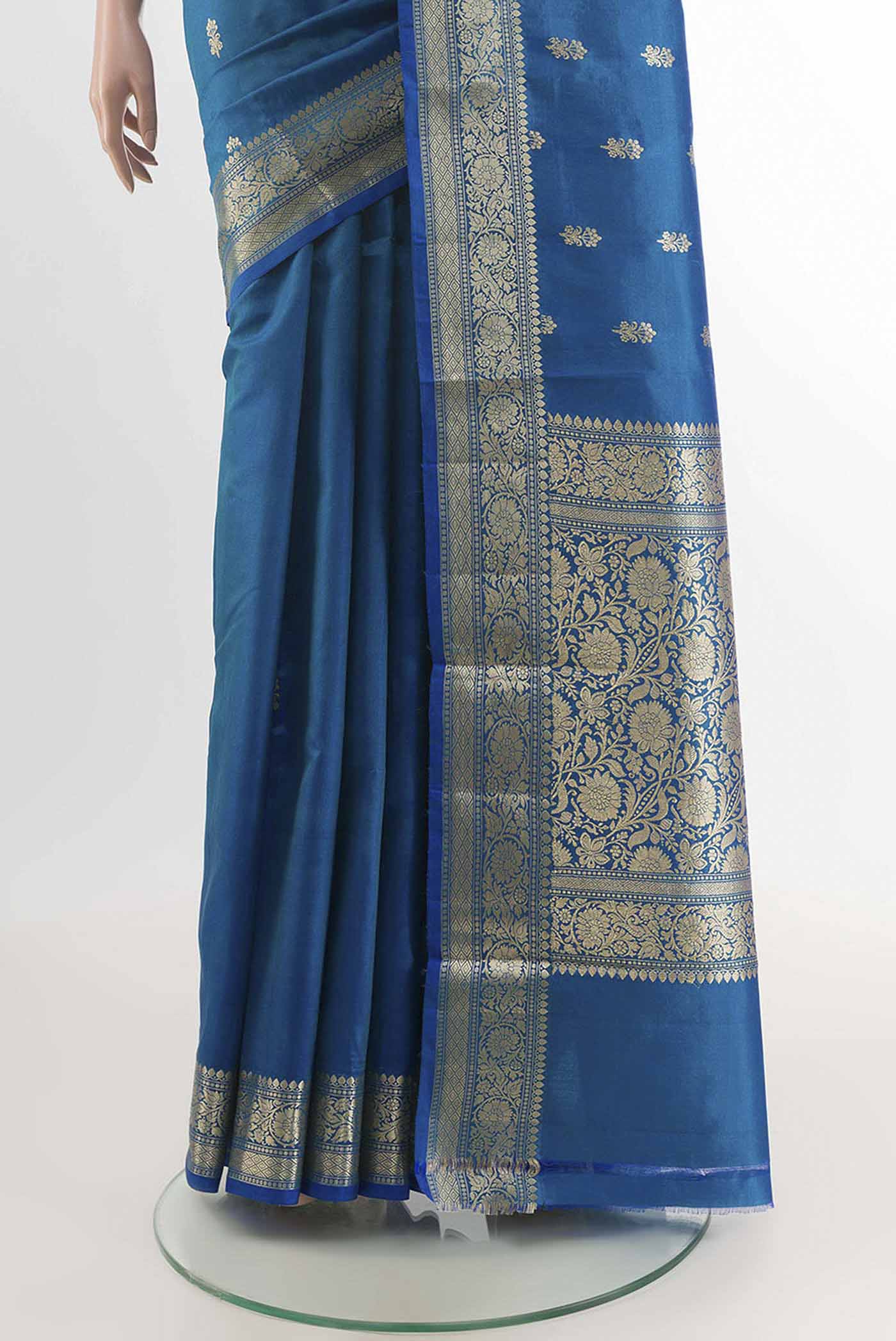 pleats pallu