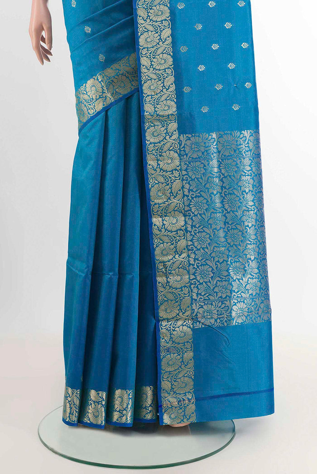 pleats pallu