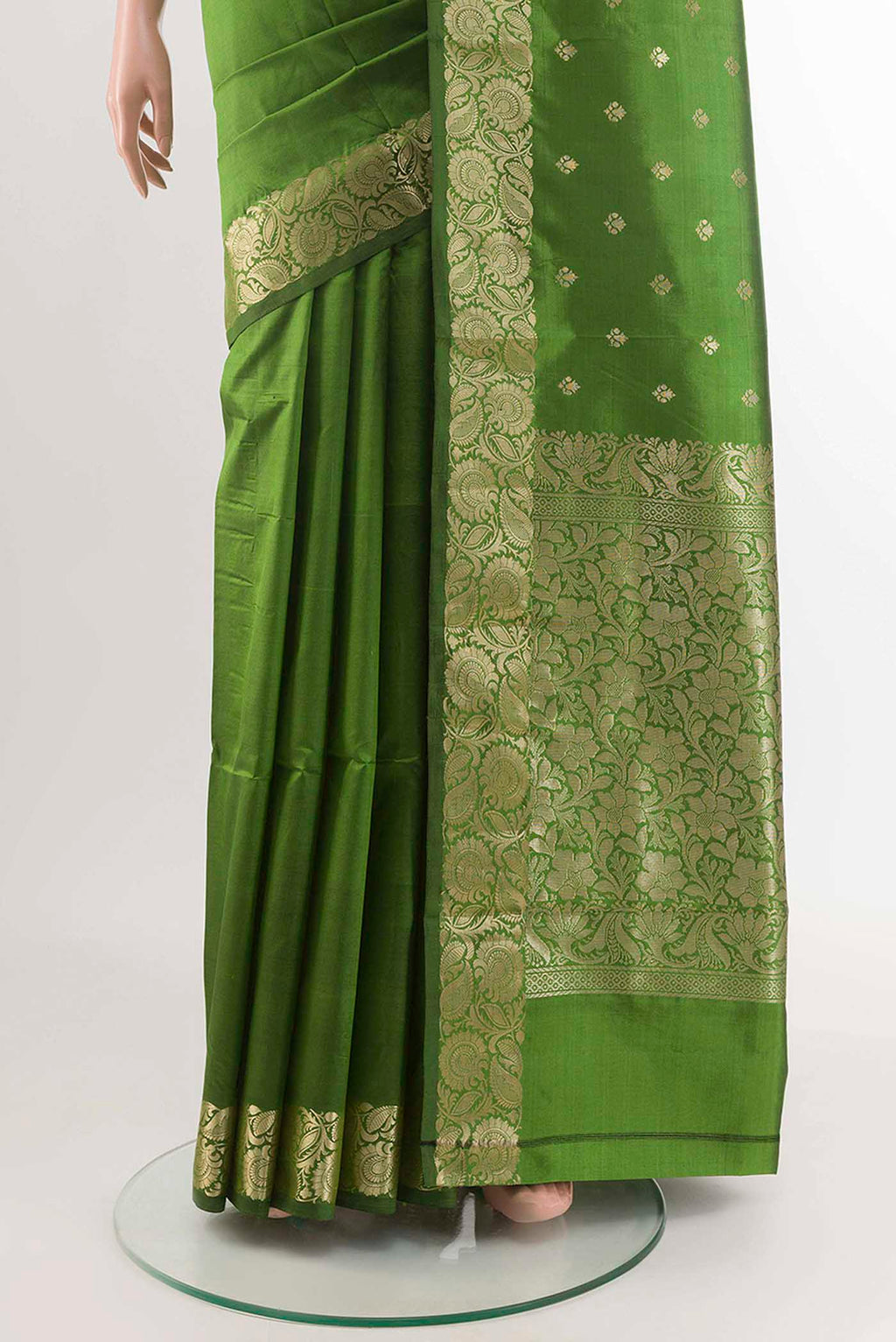 pleats pallu