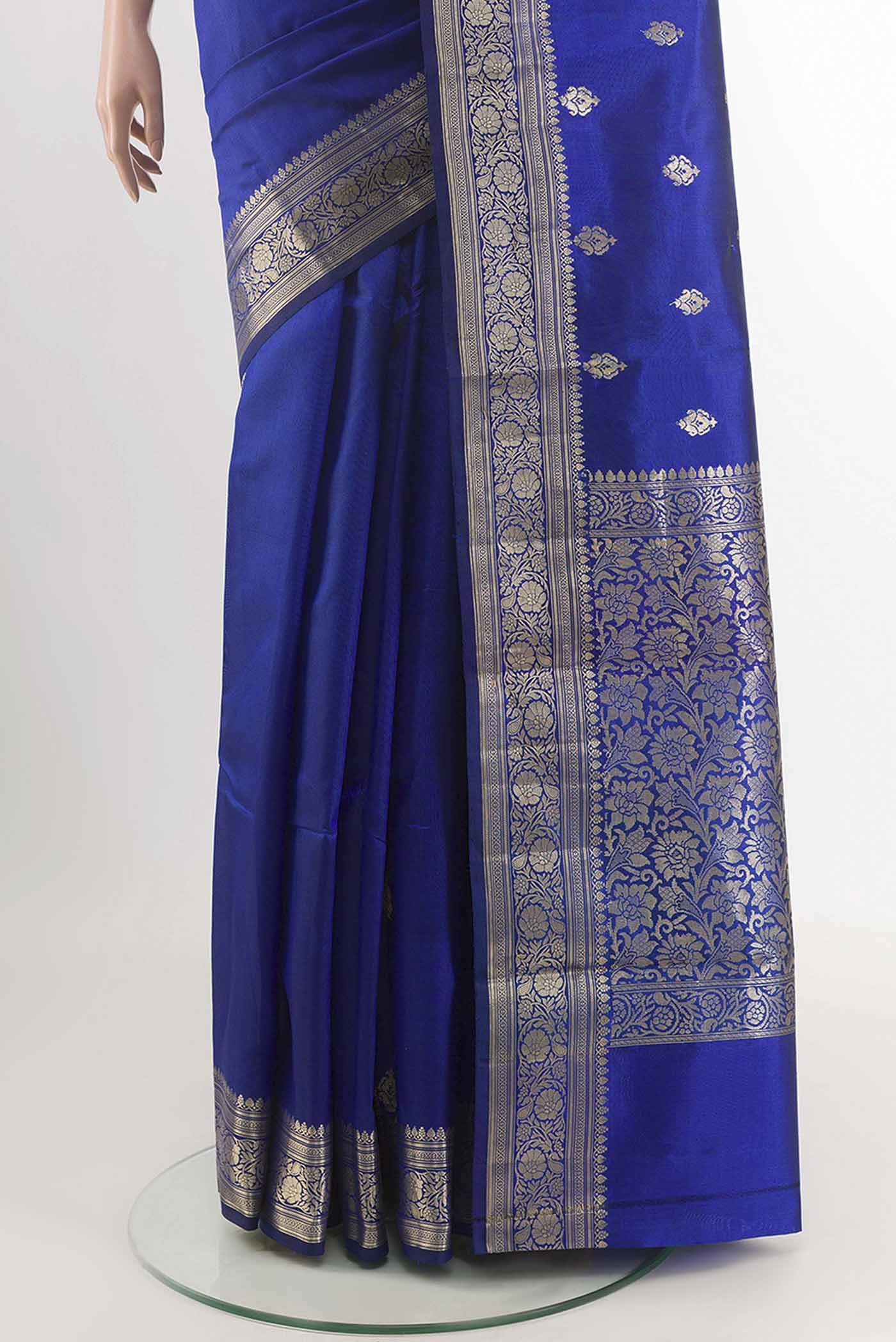 pleats pallu