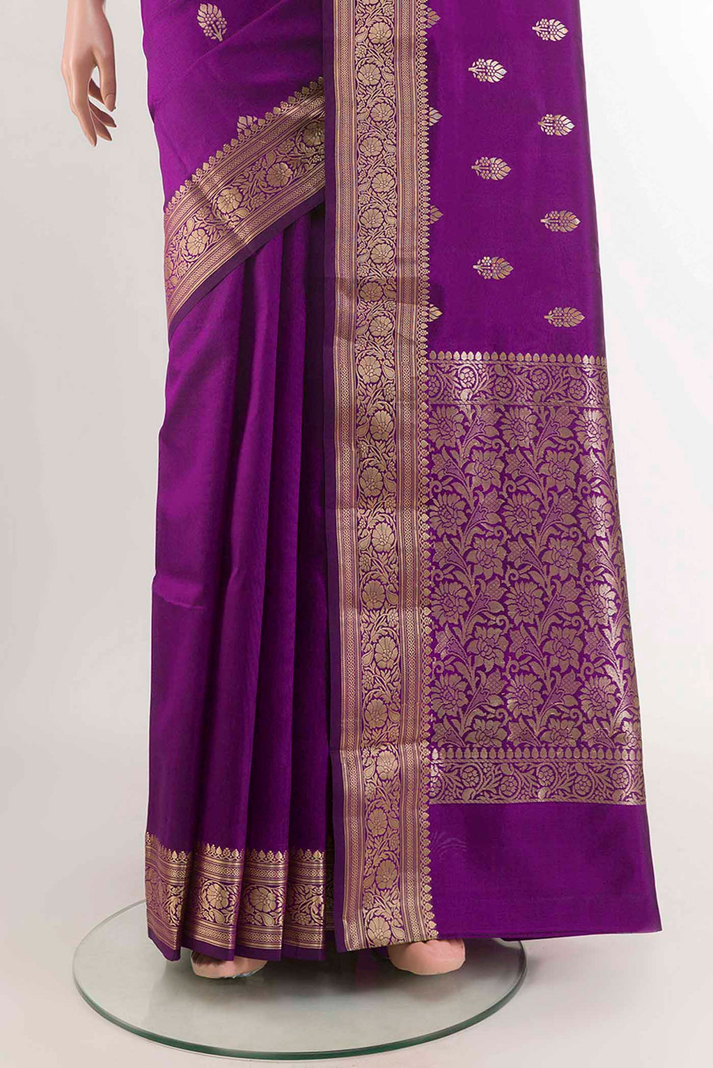 pleats pallu