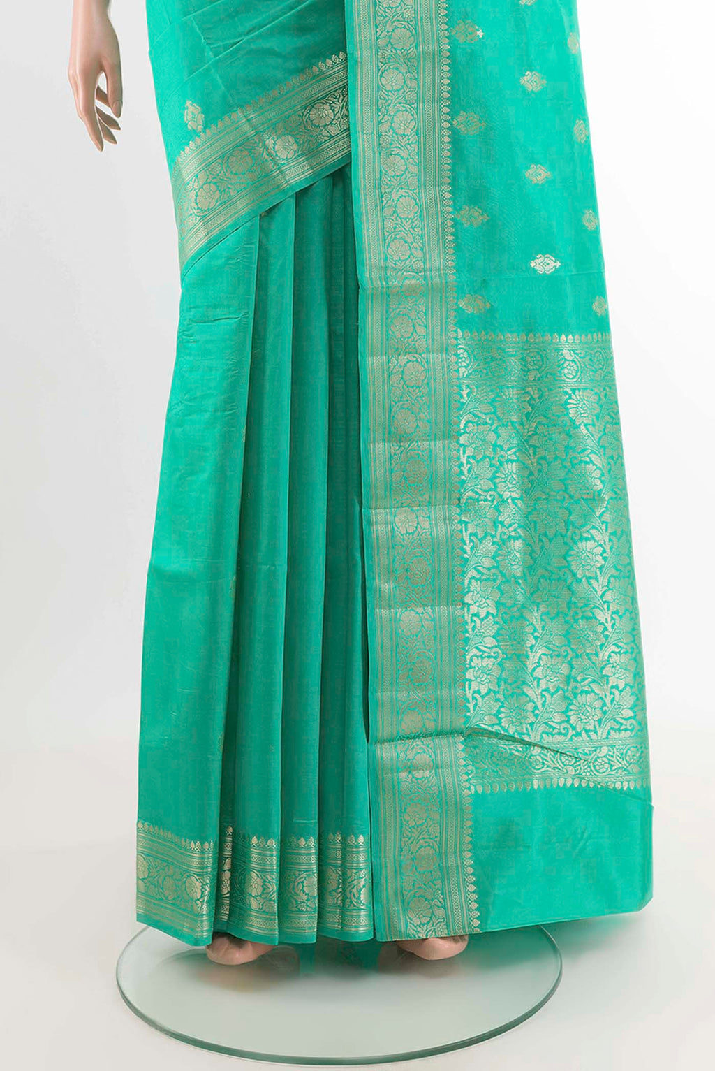 pleats pallu