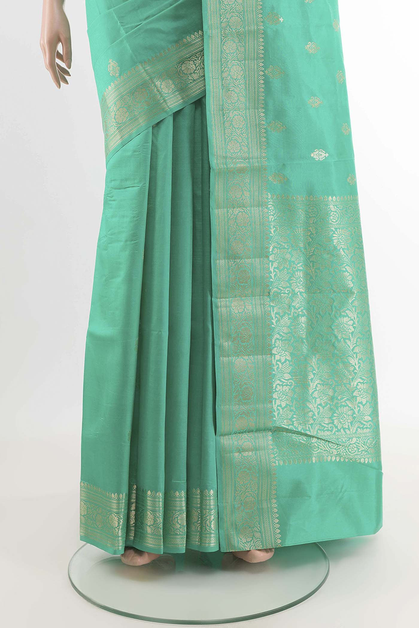 pleats pallu