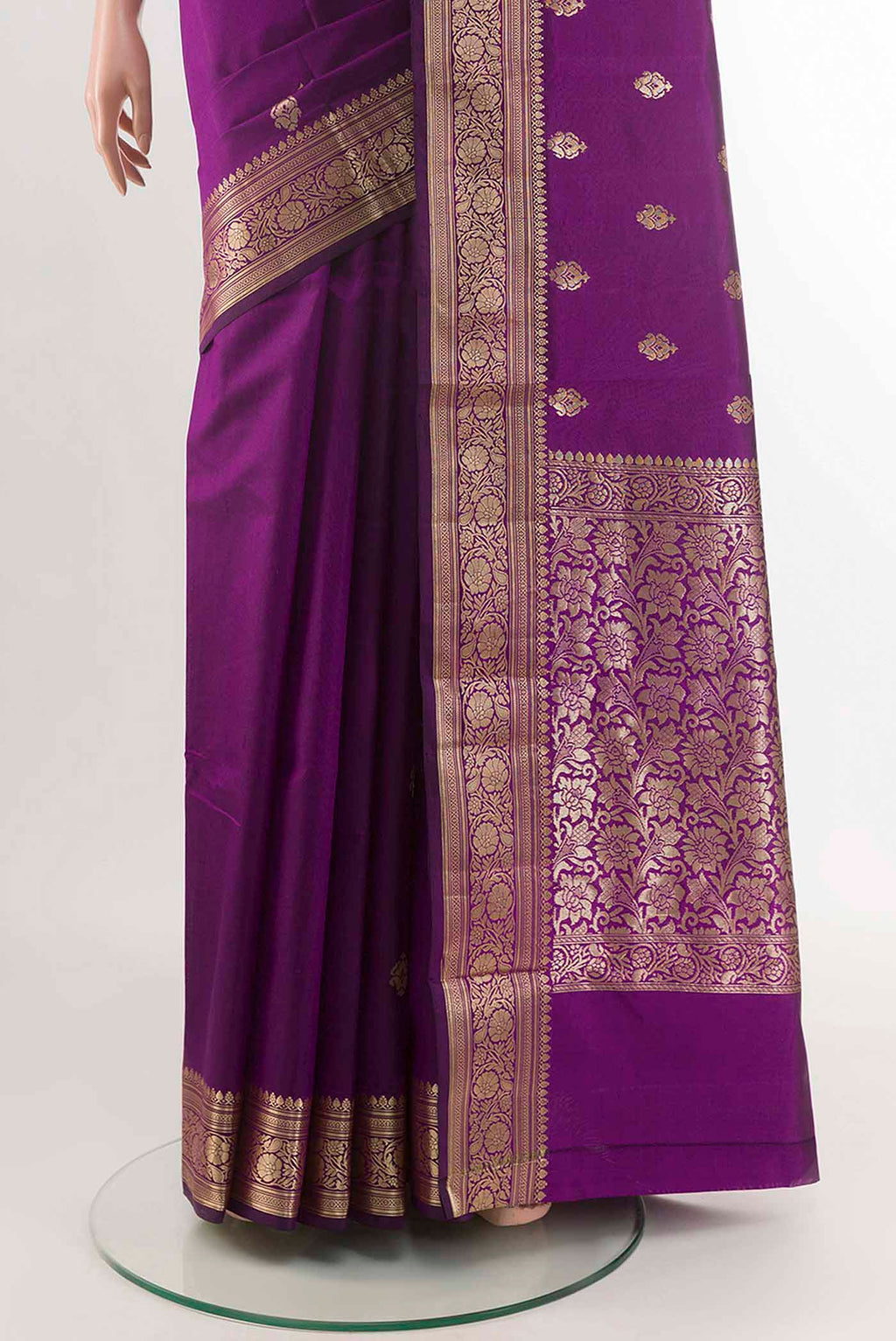 pleats pallu