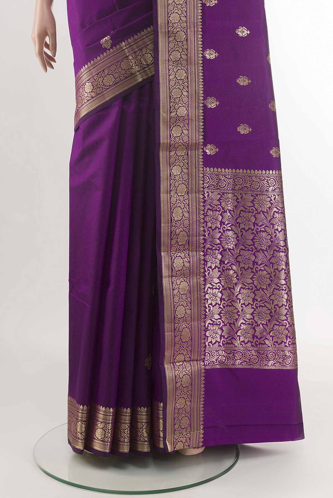 pleats pallu