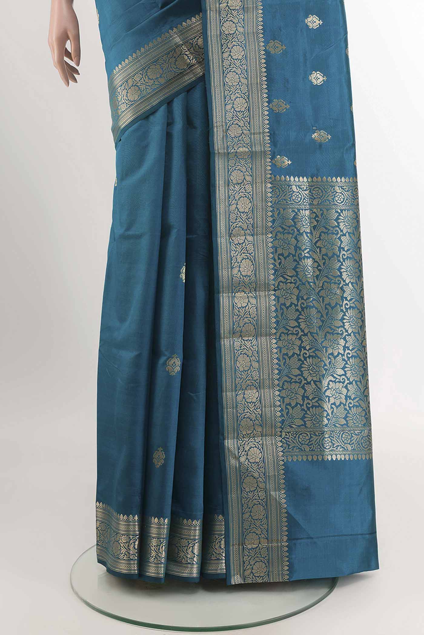pleats pallu