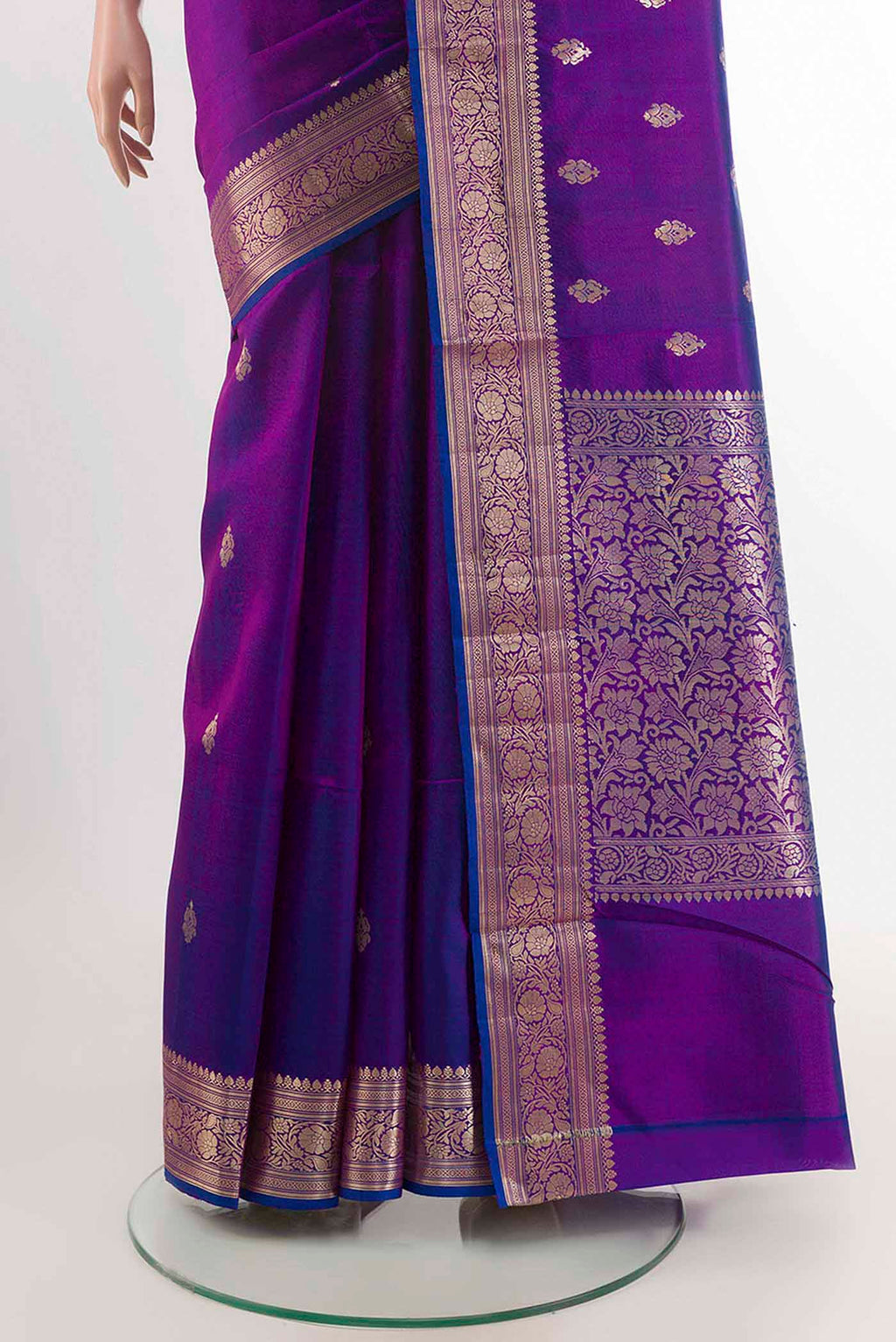 pleats pallu