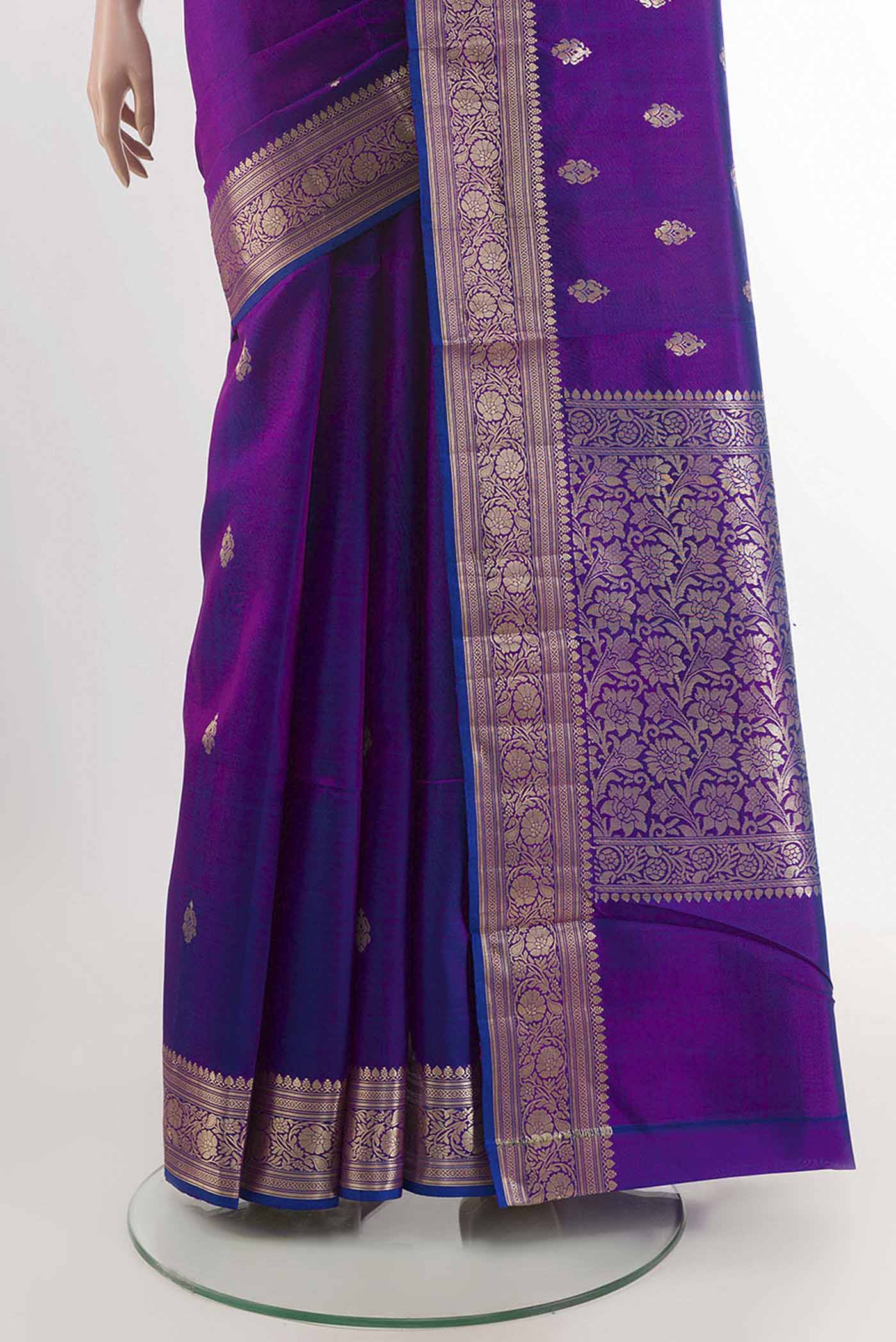 pleats pallu