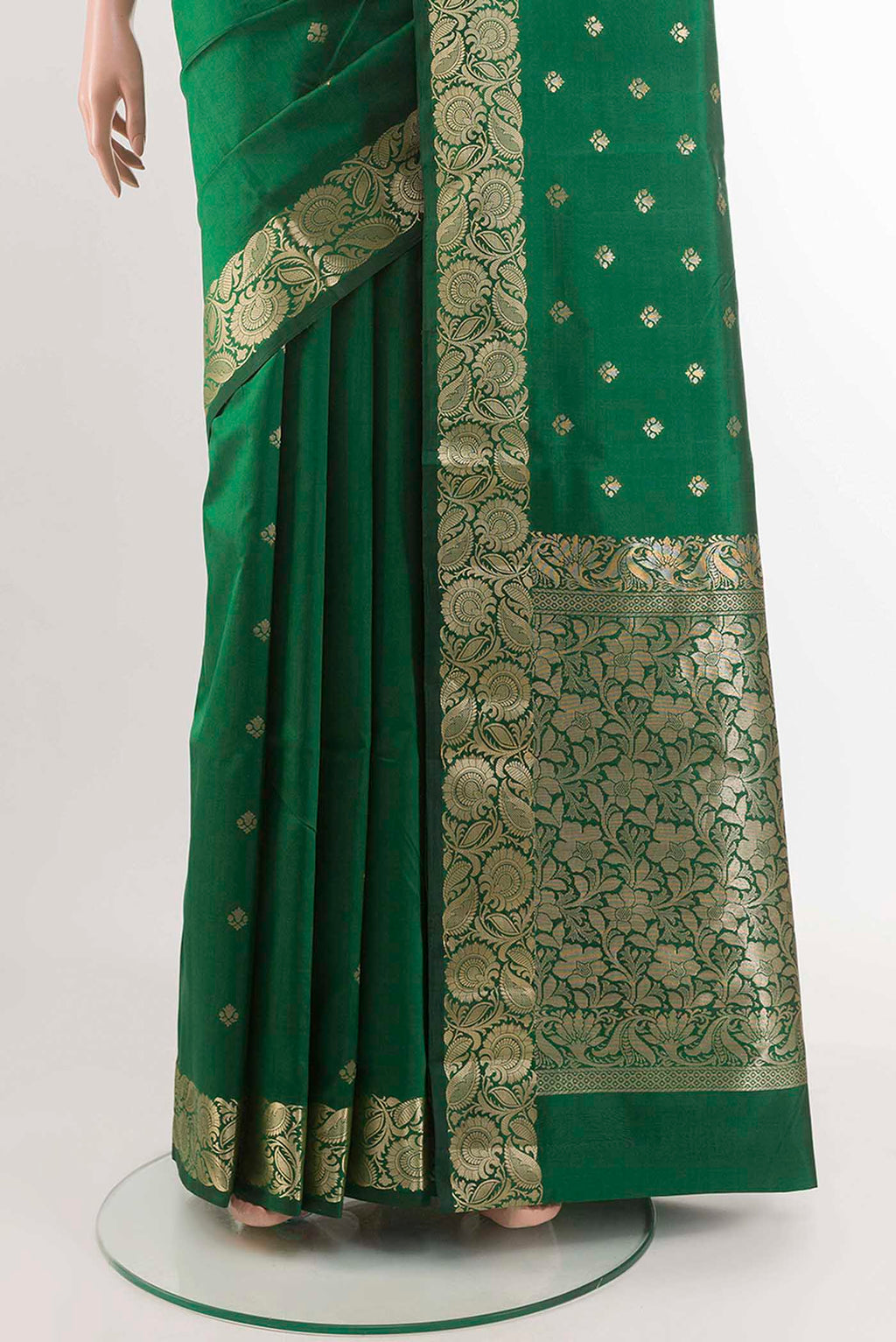 pleats pallu