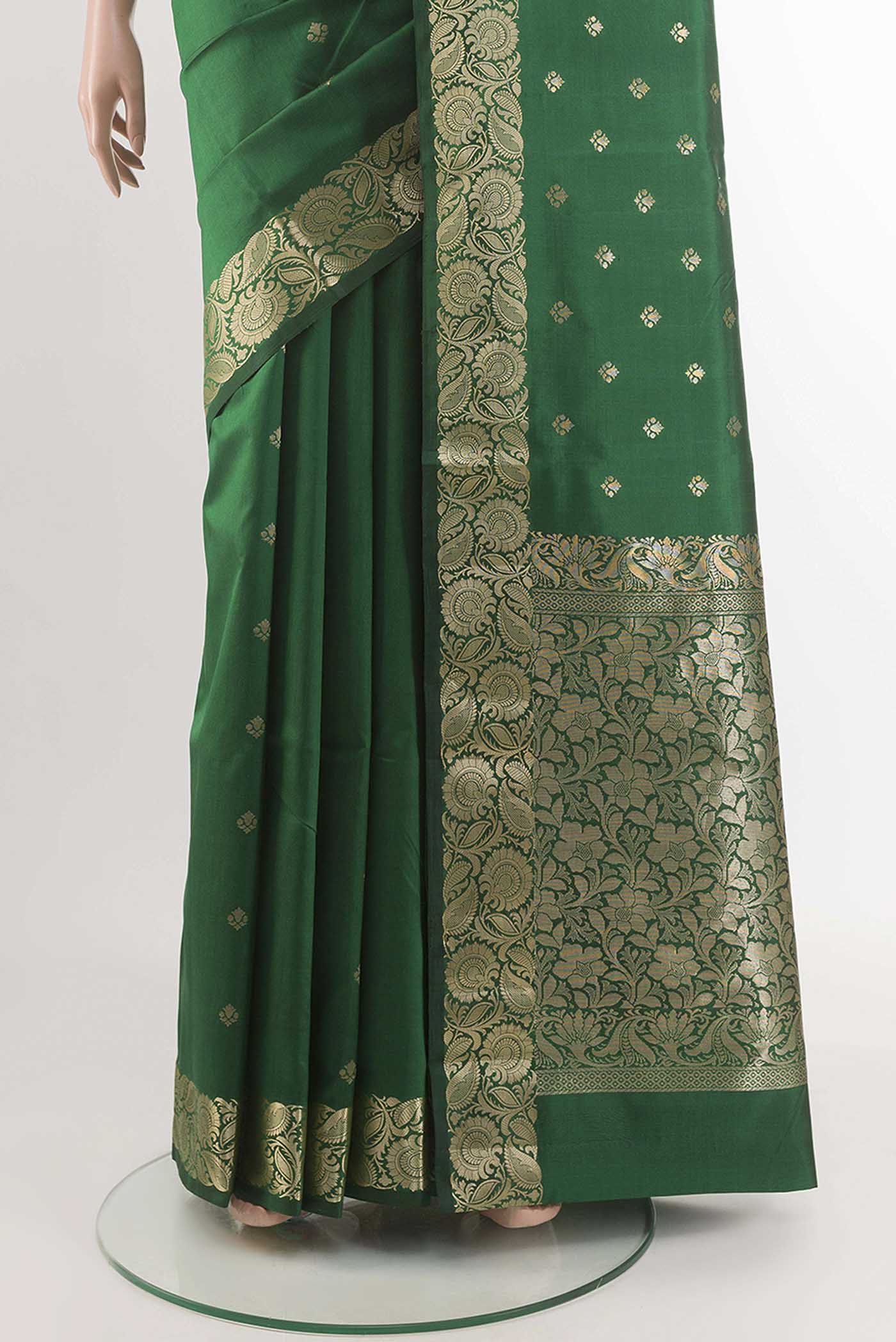 pleats pallu