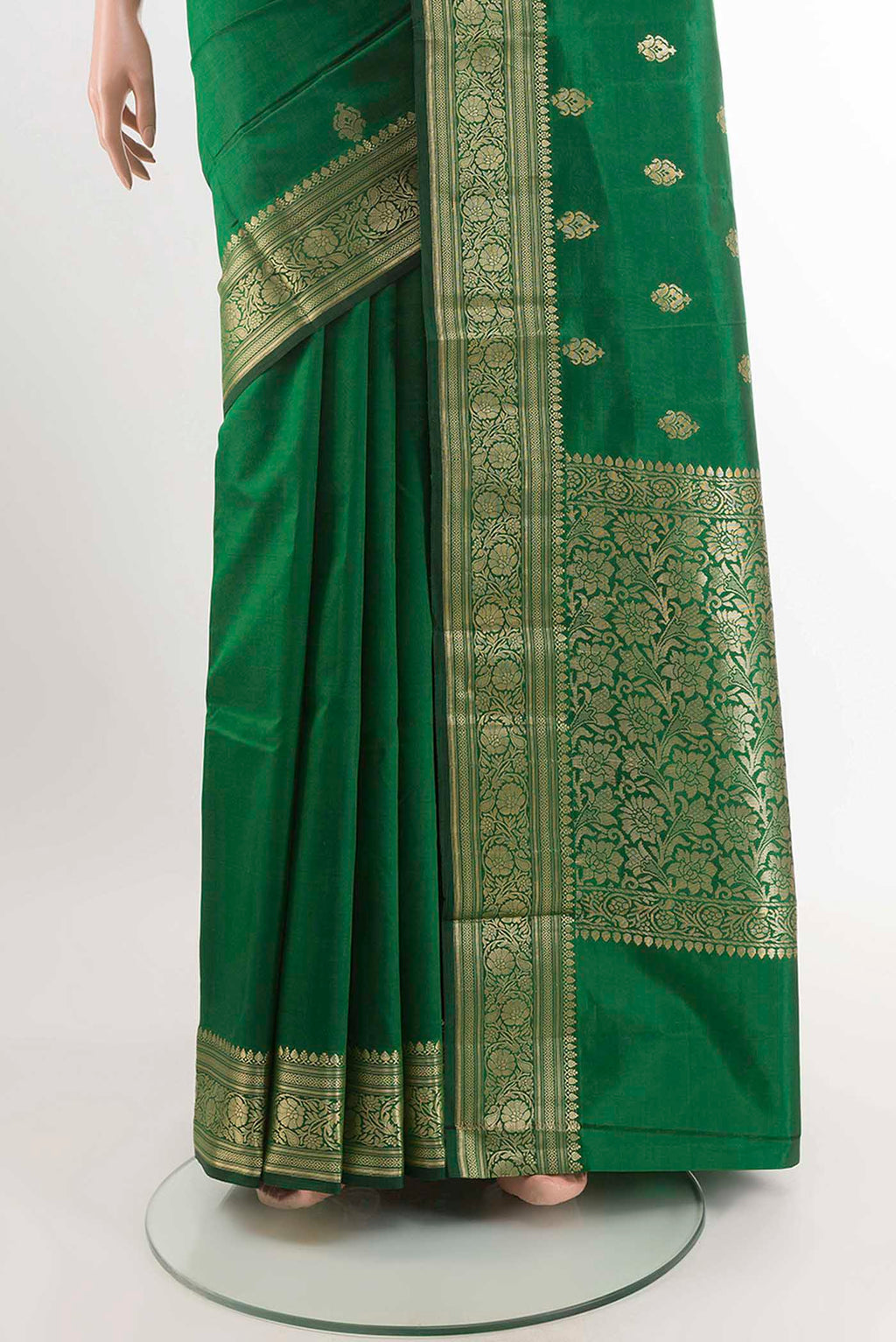 pleats pallu