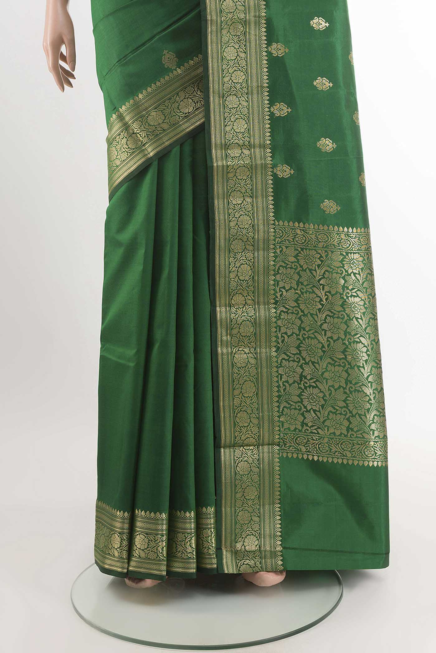 pleats pallu
